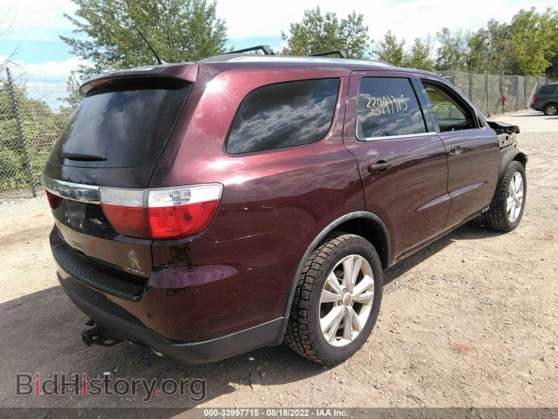 2012 DODGE DURANGO - VIN: 1C4RDJDG2CC178665 - Photo 4