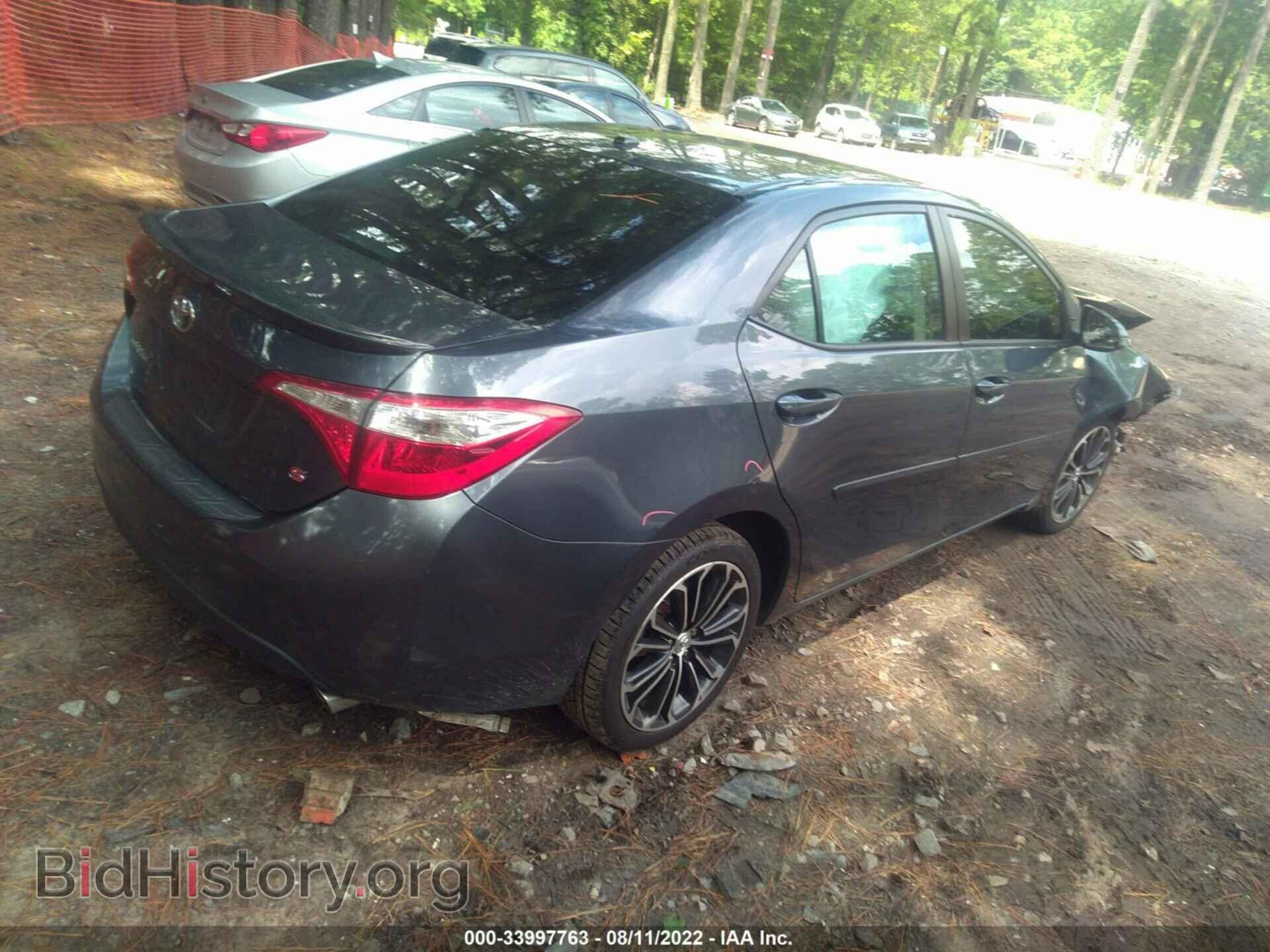 2015 TOYOTA COROLLA - VIN: 2T1BURHE2FC338340 - Фото 4
