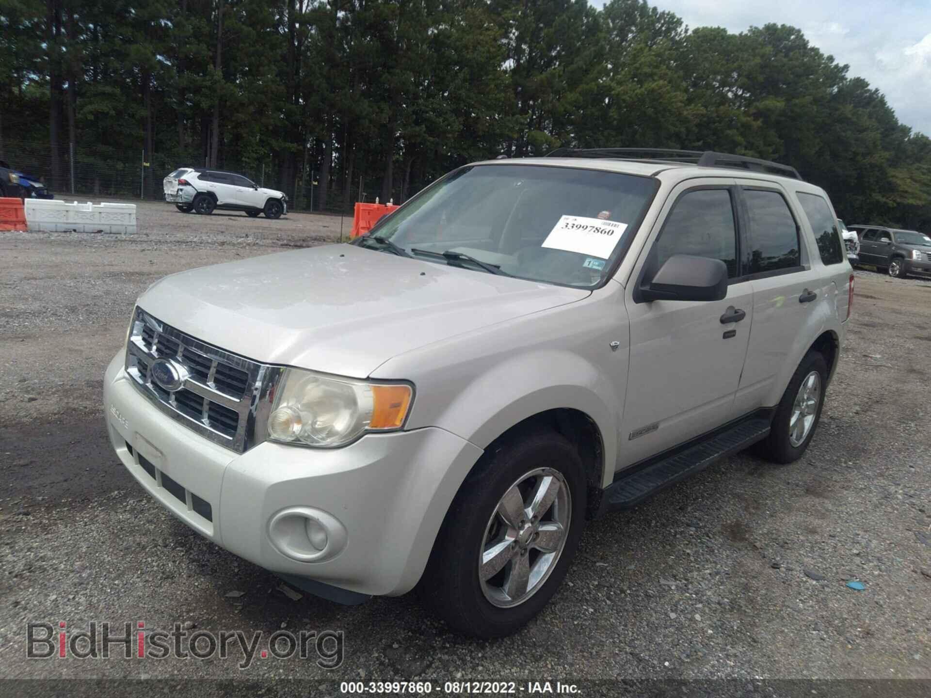 2008 FORD ESCAPE - VIN: 1FMCU03178KB66758 - Фото 2