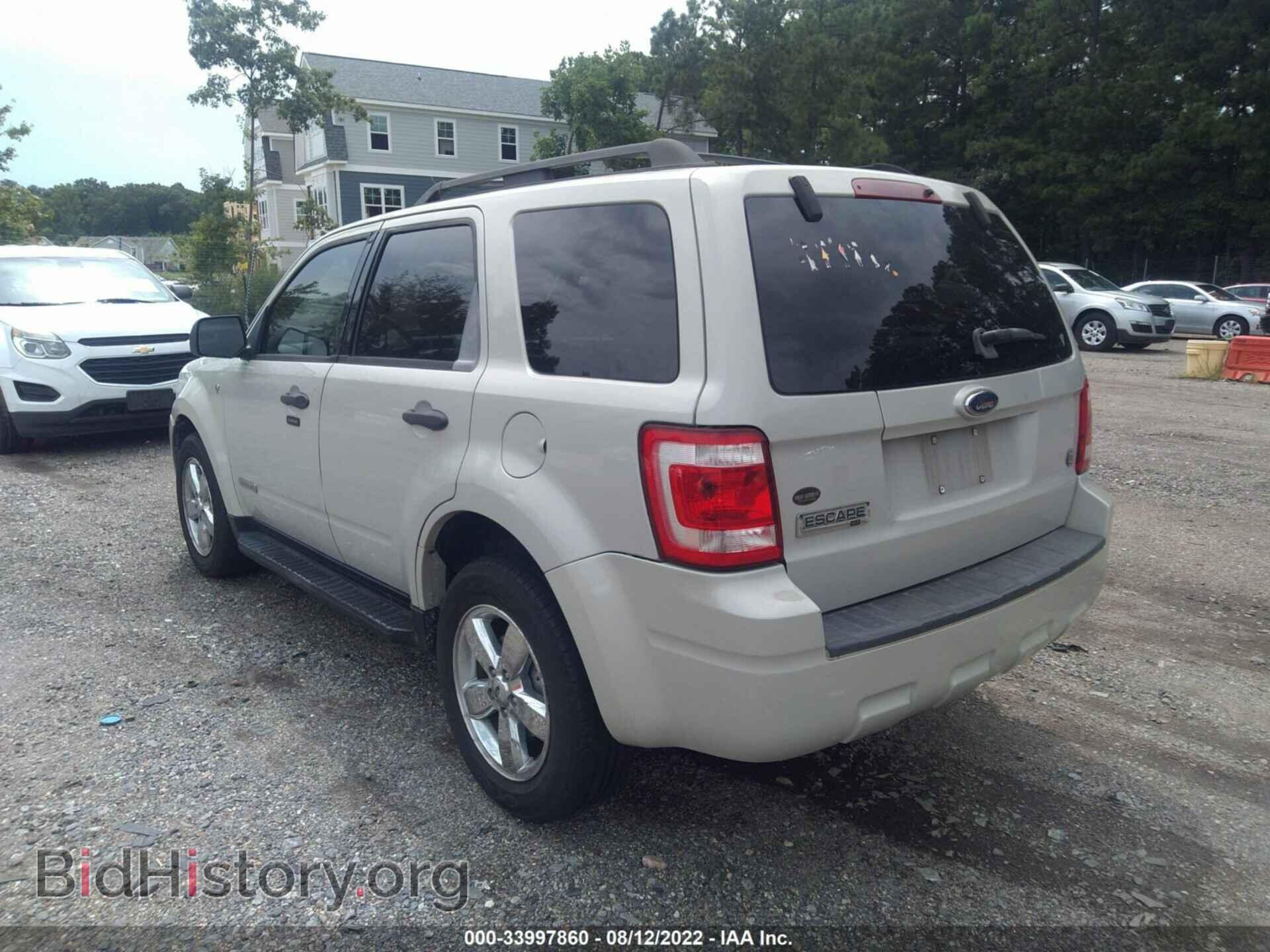 2008 FORD ESCAPE - VIN: 1FMCU03178KB66758 - Фото 3