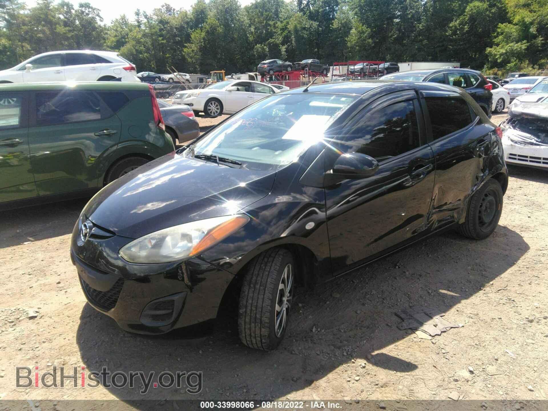 2012 MAZDA MAZDA2 - VIN: JM1DE1KZ1C0146402 - Фото 2