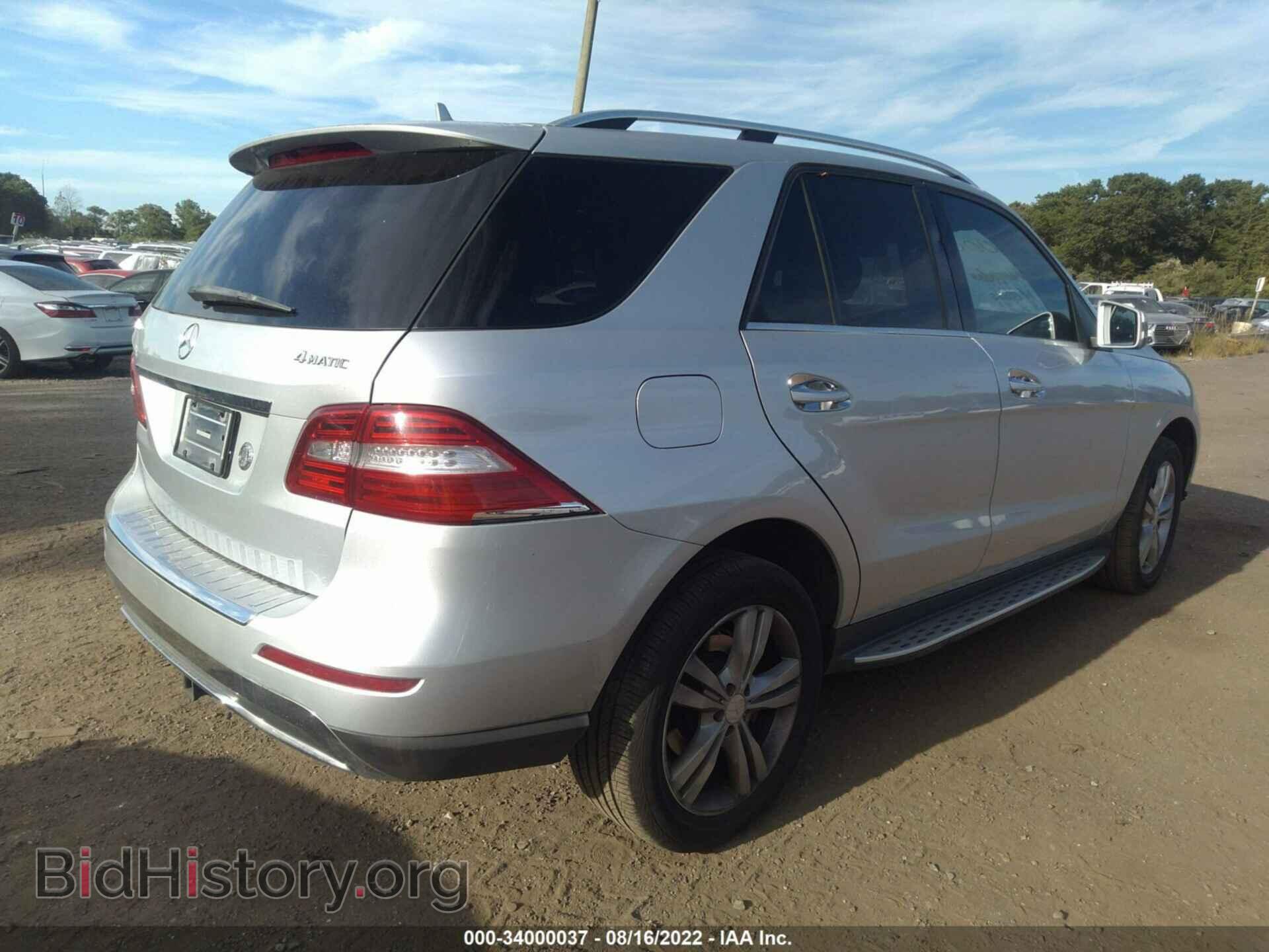 2013 MERCEDES-BENZ M-CLASS - VIN: 4JGDA5HB8DA170992 - Фото 4