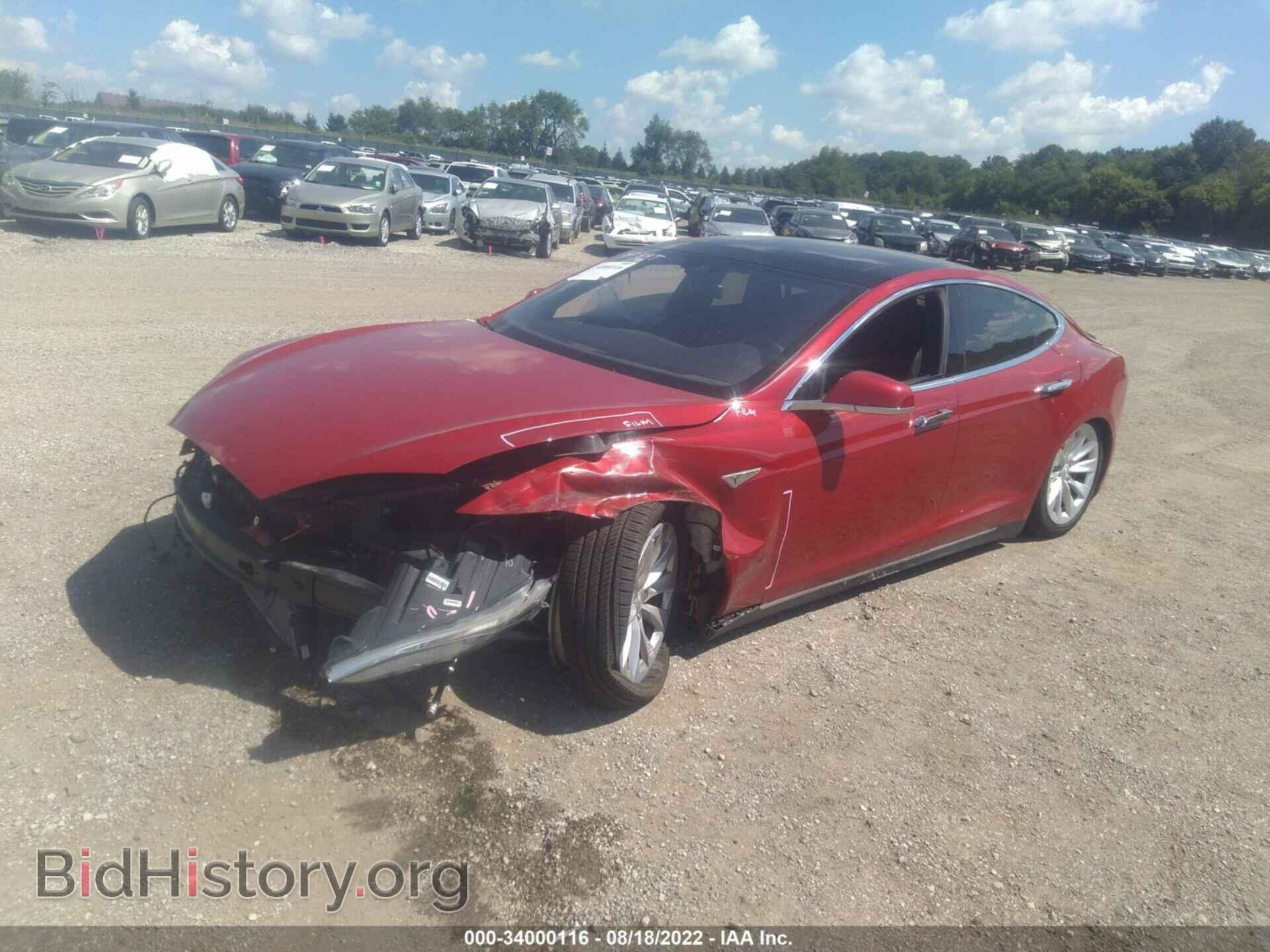 2015 TESLA MODEL S - VIN: 5YJSA1V44FF098726 - Фото 2