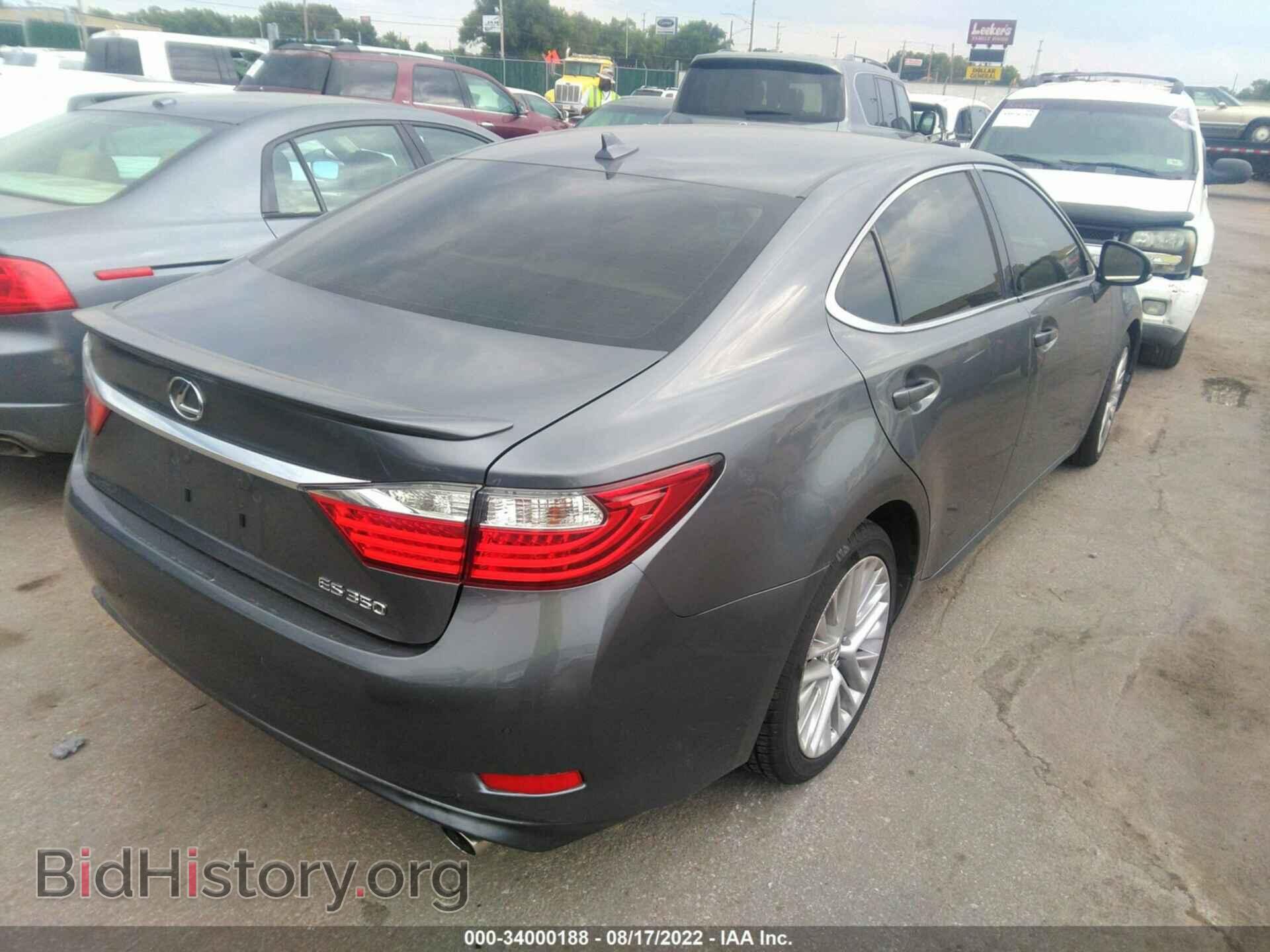 2013 LEXUS ES 350 - VIN: JTHBK1GG3D2024488 - Фото 4