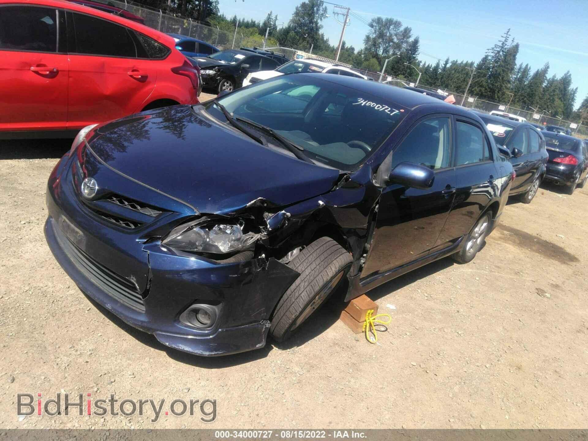 2013 TOYOTA COROLLA - VIN: 2T1BU4EE6DC968740 - Фото 2
