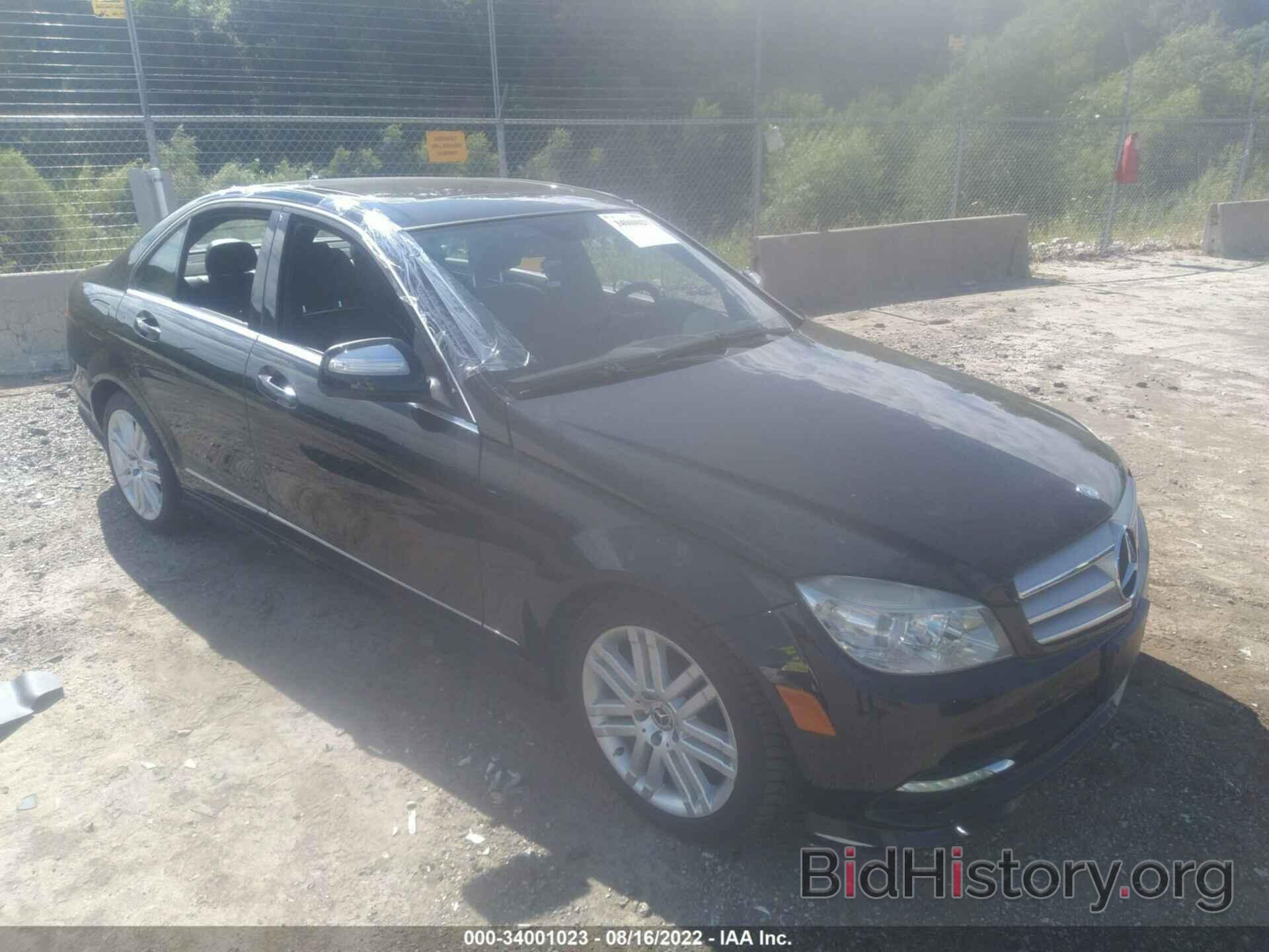 Photo WDDGF54X39R076277 - MERCEDES-BENZ C-CLASS 2009