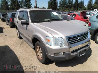 2006 Ford EXPLORER XLT, серебристый — VIN 1FMEU63E86UB40489, IAAI