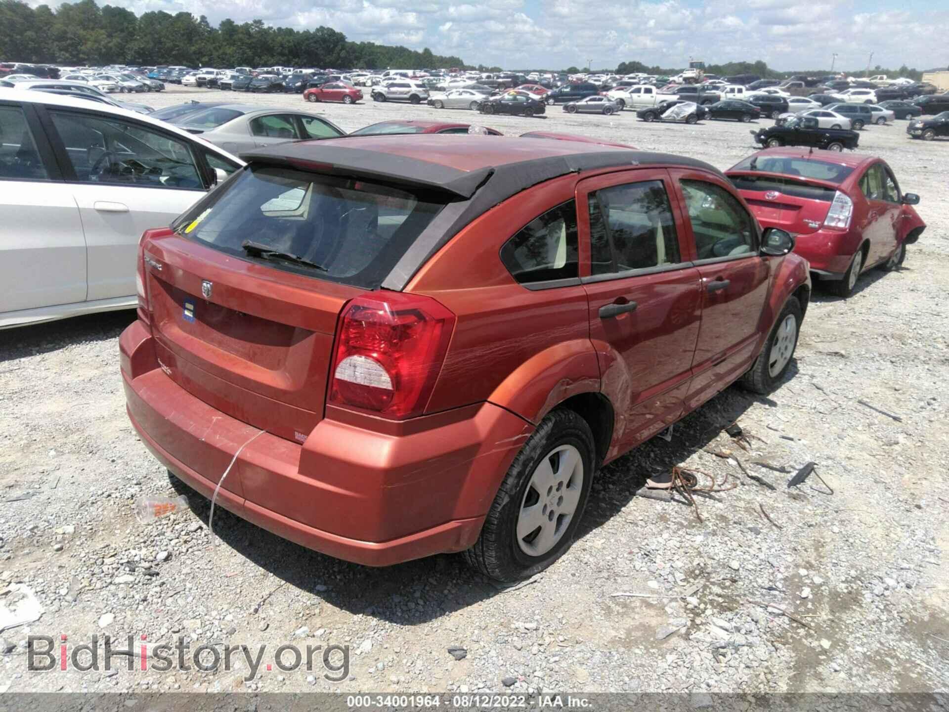 2007 DODGE CALIBER - VIN: 1B3HB28B77D183271 - Photo 4
