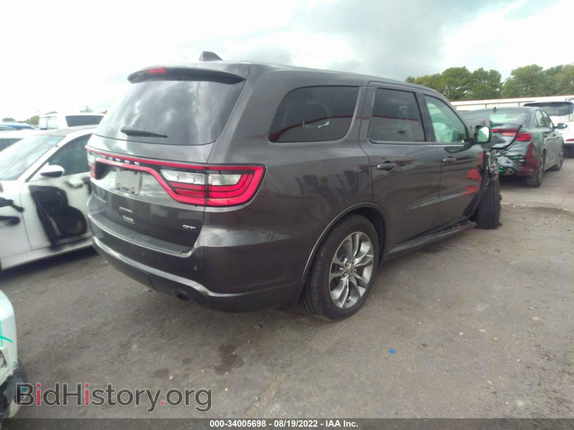 2020 DODGE DURANGO - VIN: 1C4RDHDGXLC259230 - Фото 4
