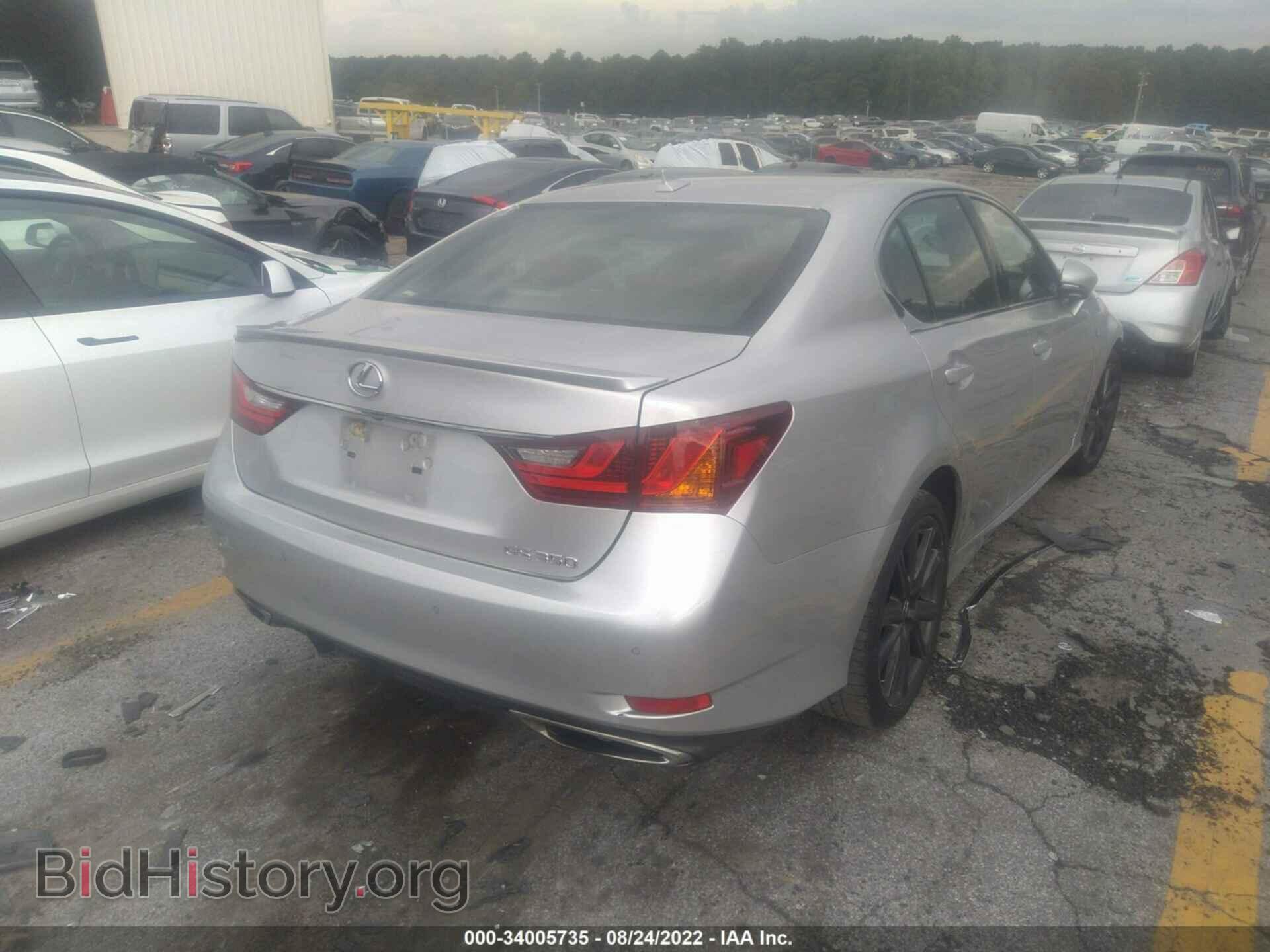 2014 LEXUS GS 350 - VIN: JTHBE1BL4E5030800 - Фото 4