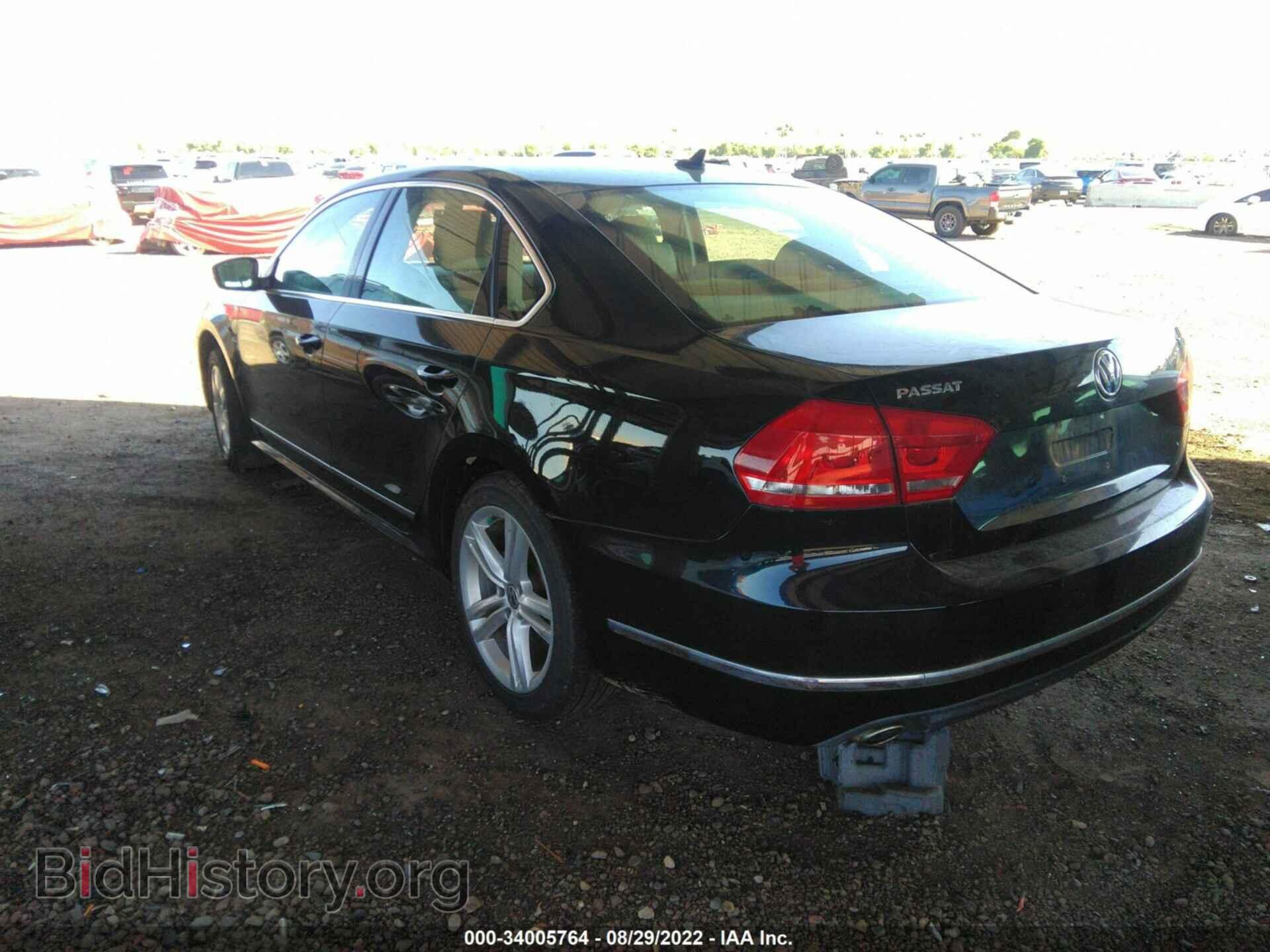 2014 VOLKSWAGEN PASSAT - VIN: 1VWCN7A36EC046502 - Фото 3