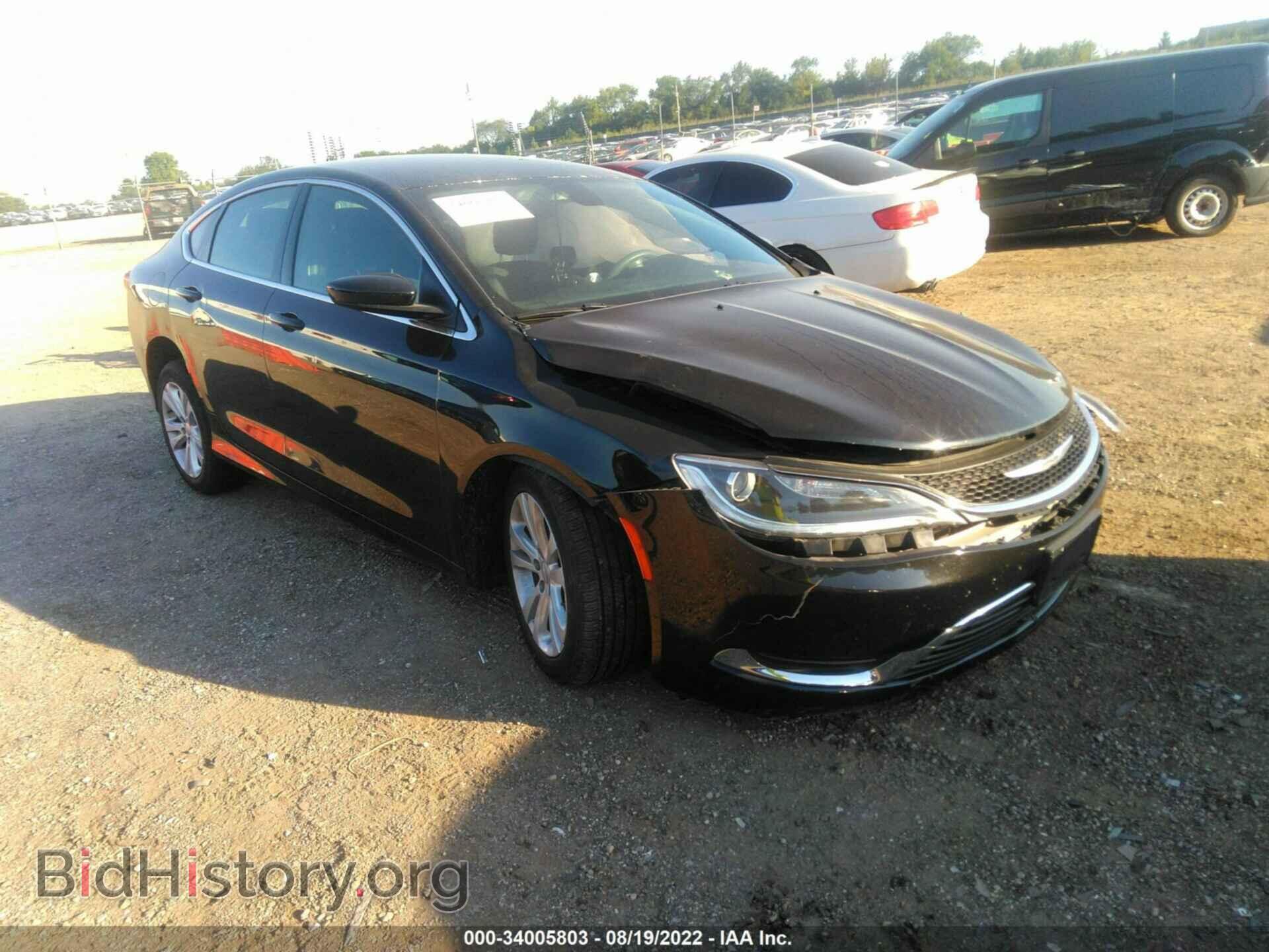 Фотография 1C3CCCAB0GN152092 - CHRYSLER 200 2016