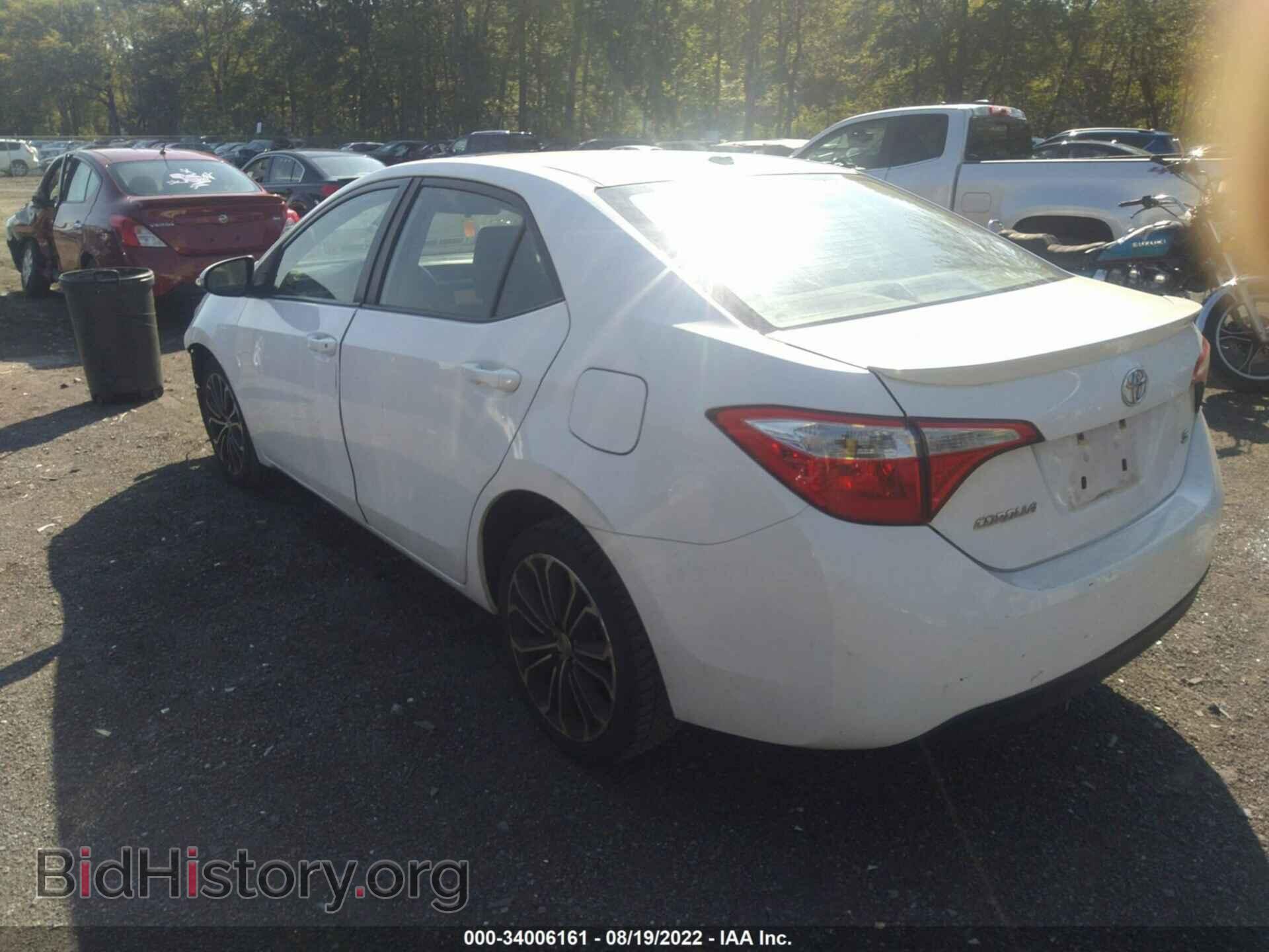 2014 TOYOTA COROLLA - VIN: 2T1BURHE8EC056444 - Фото 3