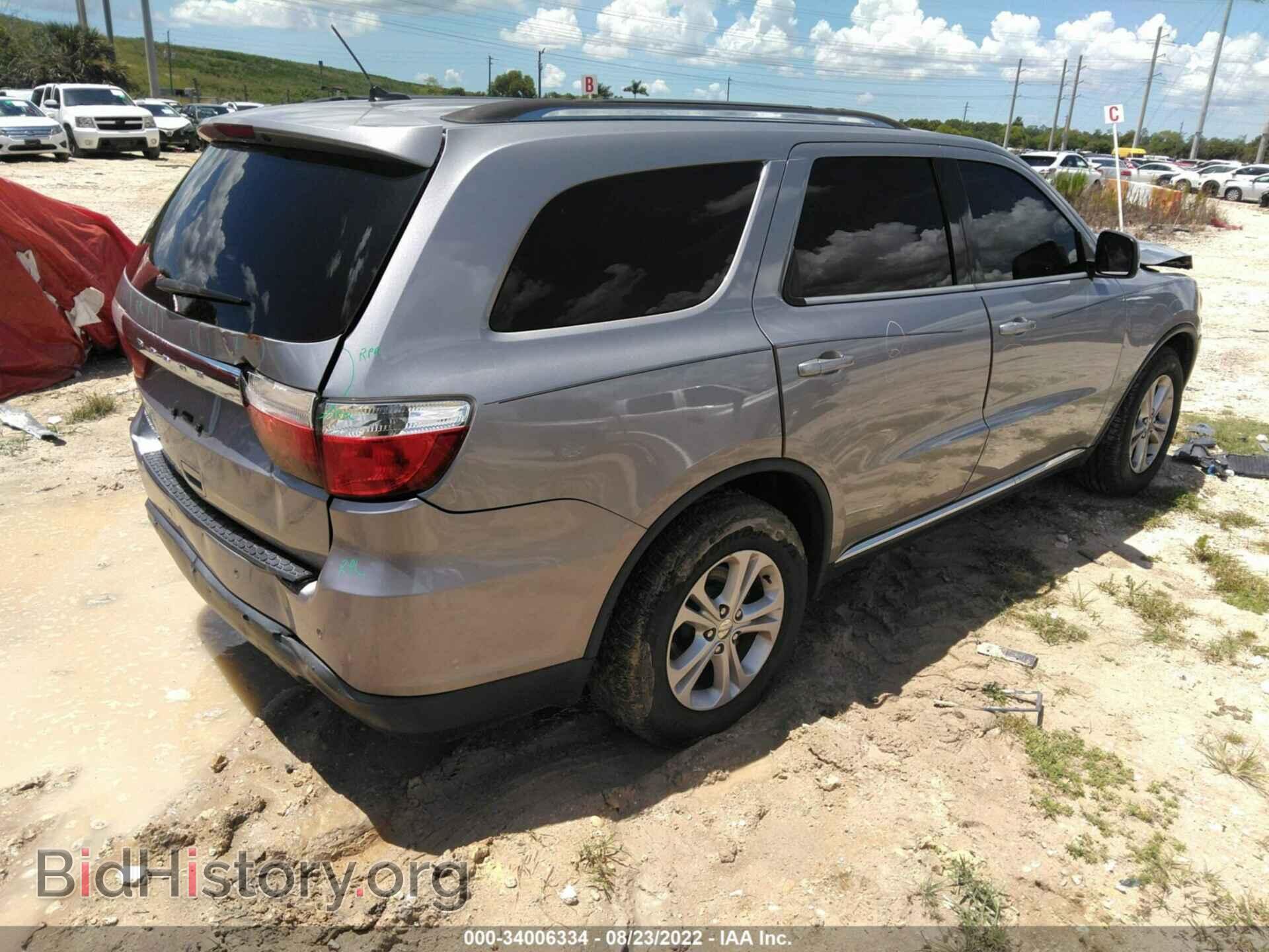 2013 DODGE DURANGO - VIN: 1C4RDHAG7DC694549 - Фото 4