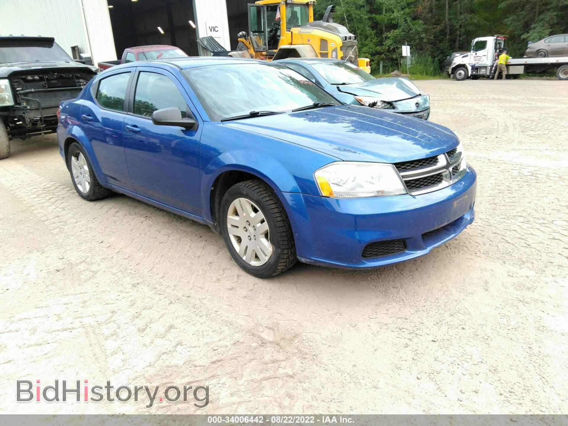 Photo 1C3CDZAG9DN748728 - DODGE AVENGER 2013