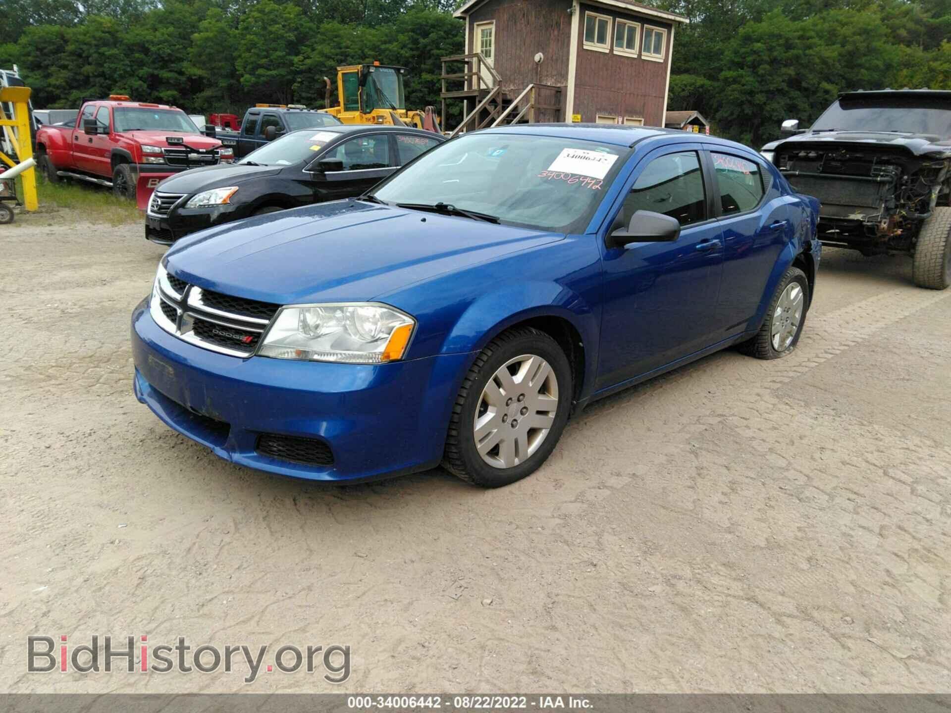 2013 DODGE AVENGER - VIN: 1C3CDZAG9DN748728 - Photo 2