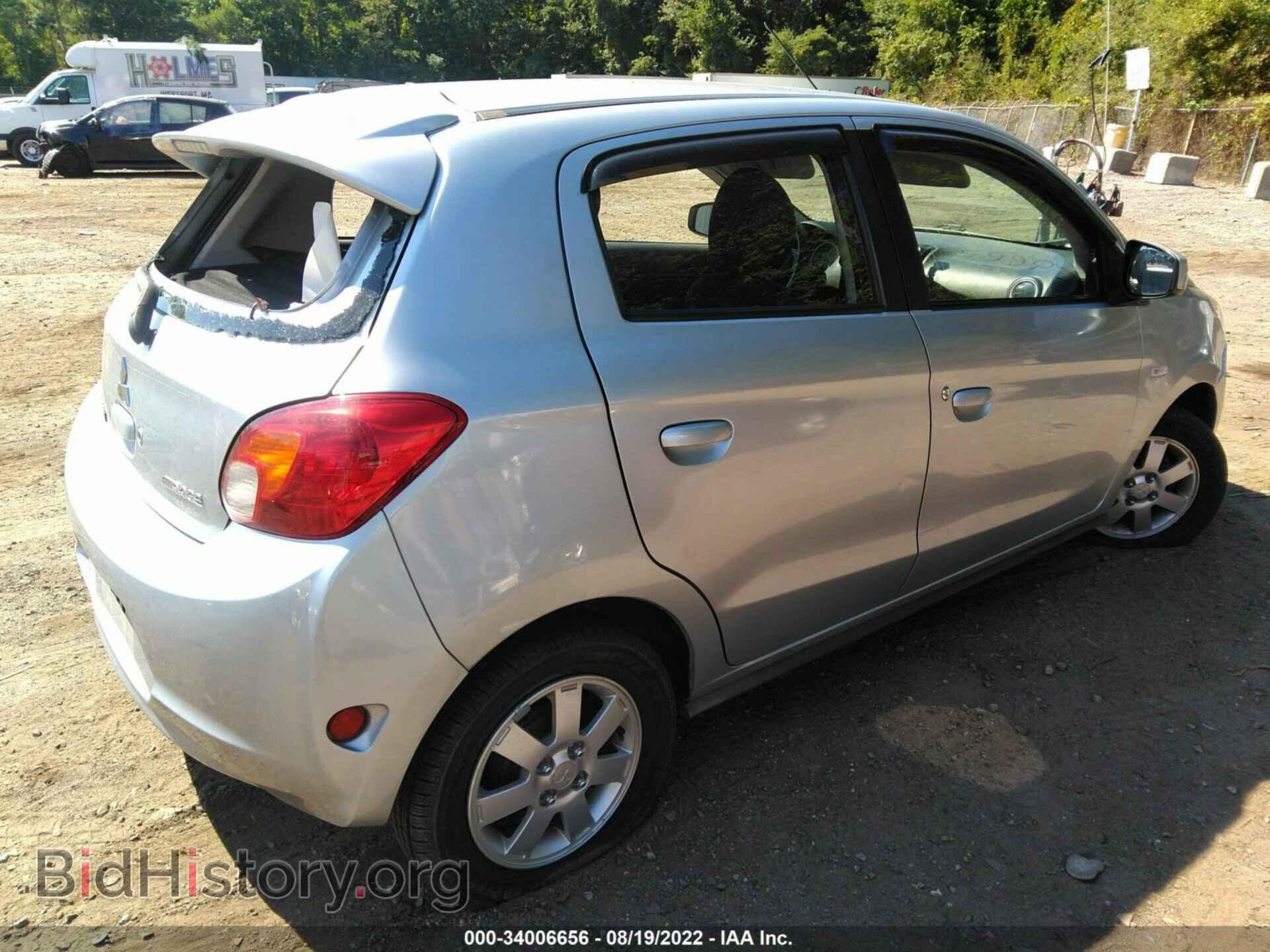 2014 MITSUBISHI MIRAGE - VIN: ML32A4HJ0EH002840 - Фото 4