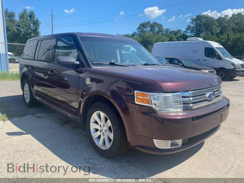 2011 Ford FLEX SE (VIN 2FMGK5BCXBBD16144) — фото 1 из 10, IAAI, повреждение: задняя часть