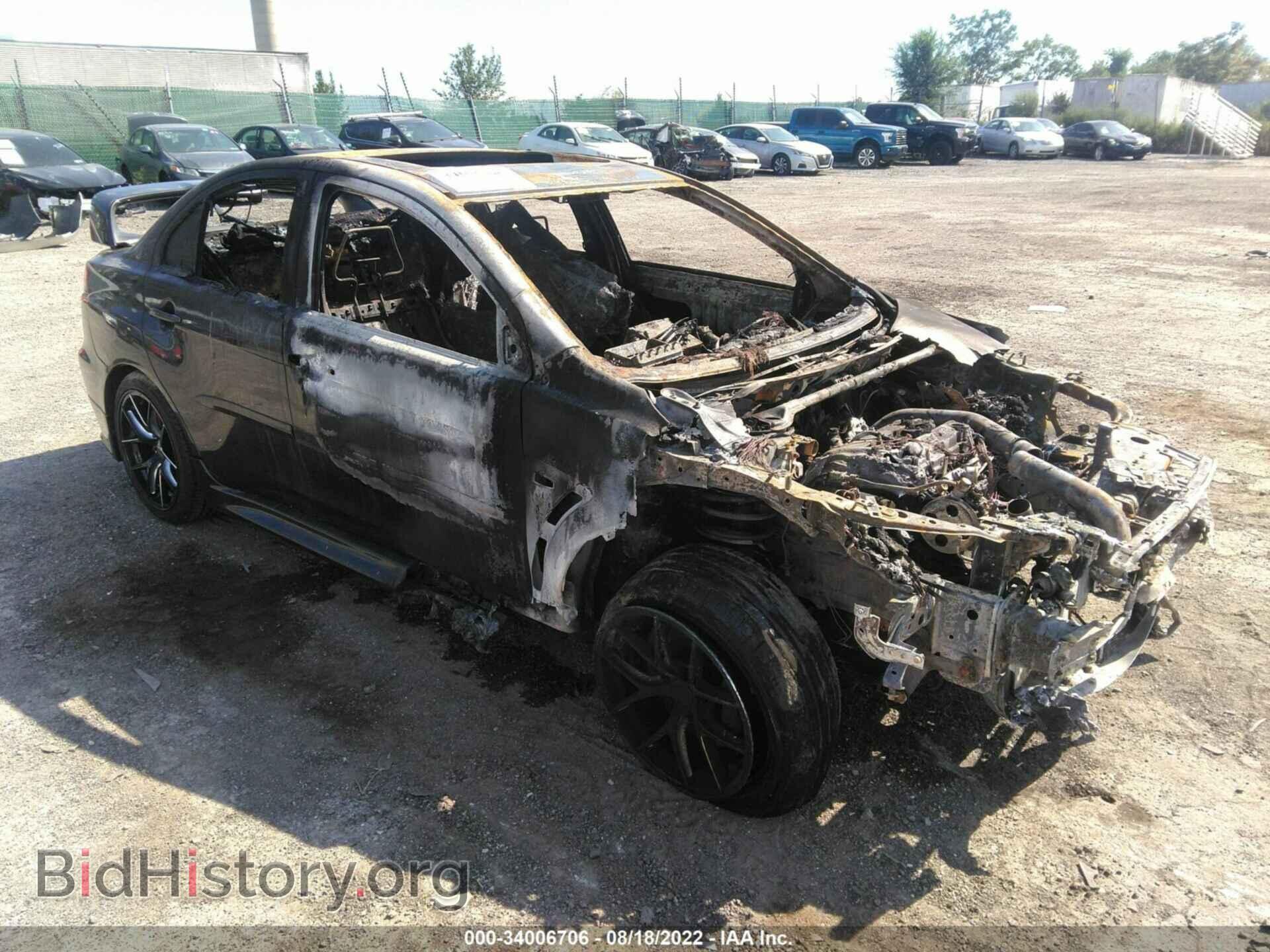 Photo JA32W8FV7EU010161 - MITSUBISHI LANCER EVOLUTION 2014