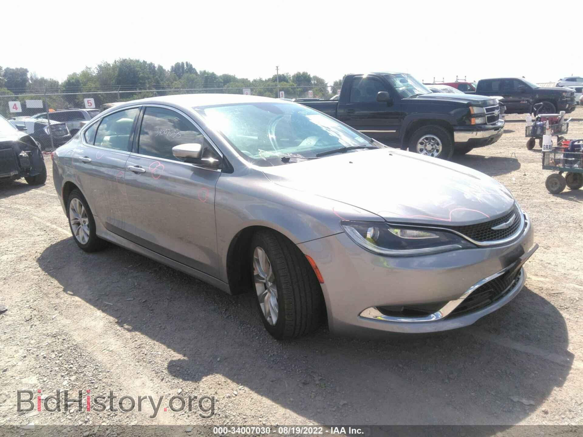 Фотография 1C3CCCCB4FN501671 - CHRYSLER 200 2015