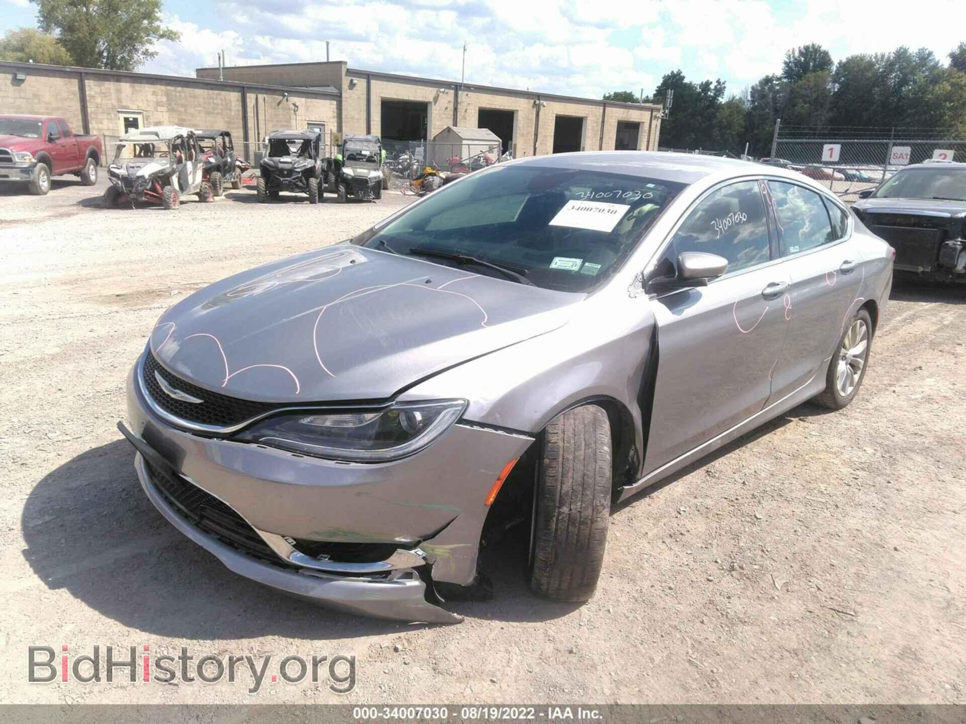 2015 CHRYSLER 200 - VIN: 1C3CCCCB4FN501671 - Фото 2