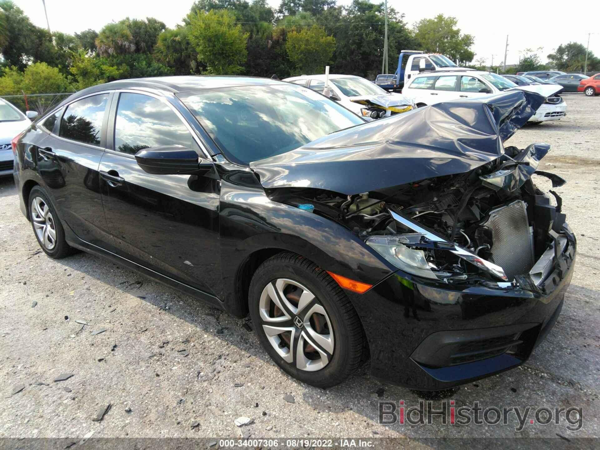 Photo 19XFC2F59GE056486 - HONDA CIVIC SEDAN 2016