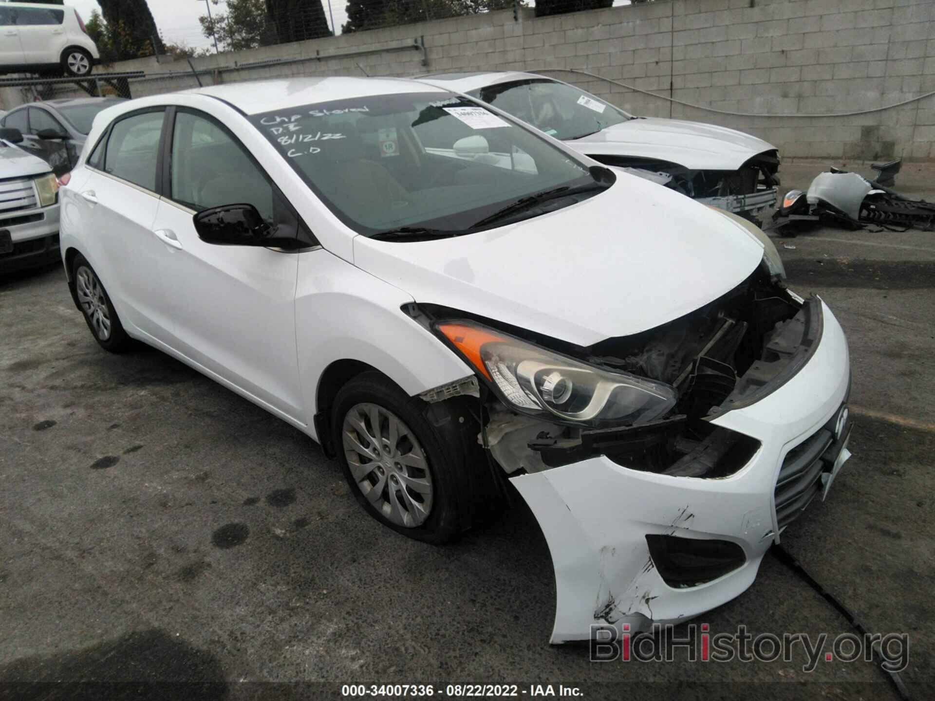 Photo KMHD35LH1GU329005 - HYUNDAI ELANTRA GT 2016