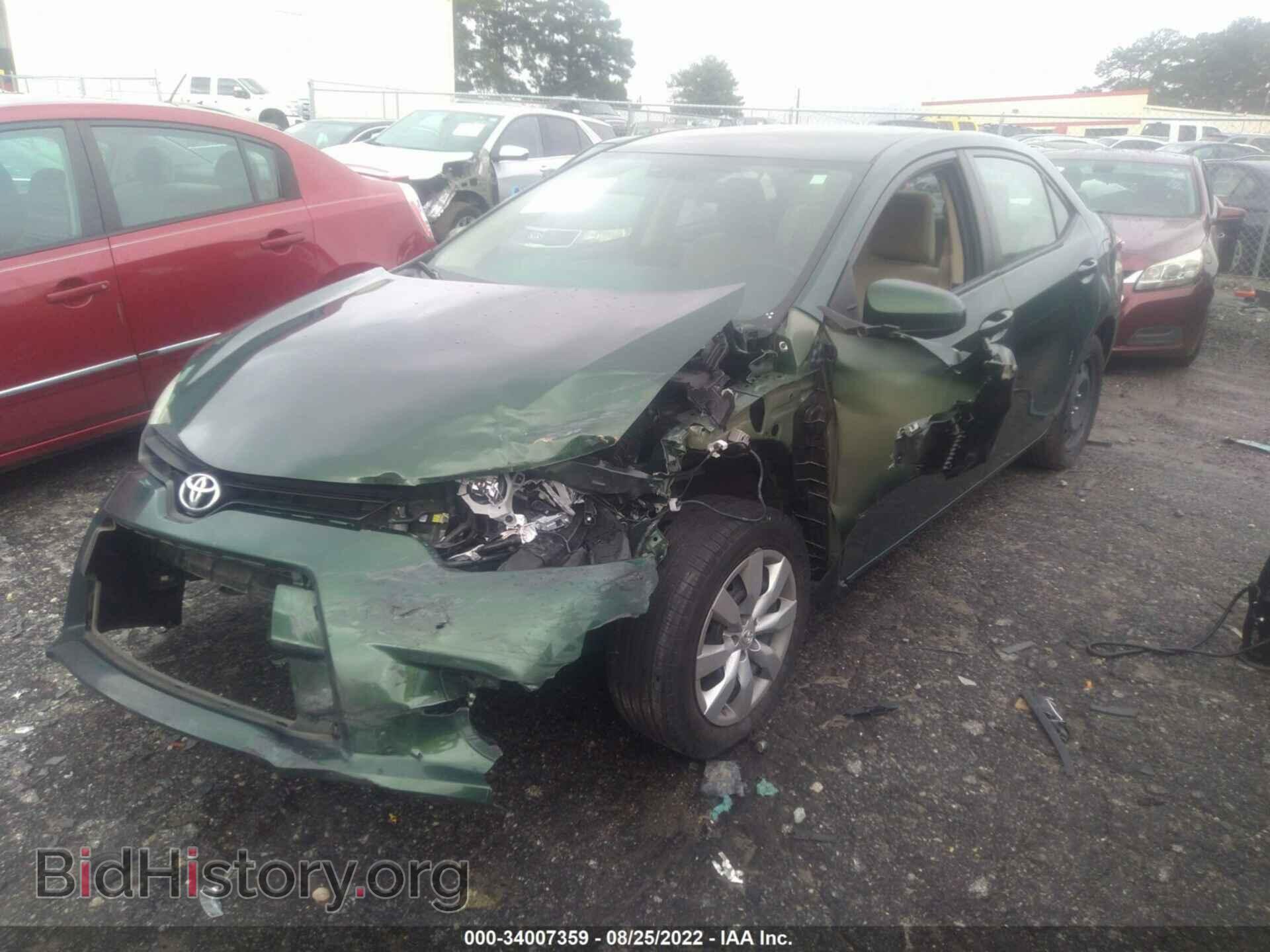 2014 TOYOTA COROLLA - VIN: 2T1BURHE3EC024159 - Фото 2