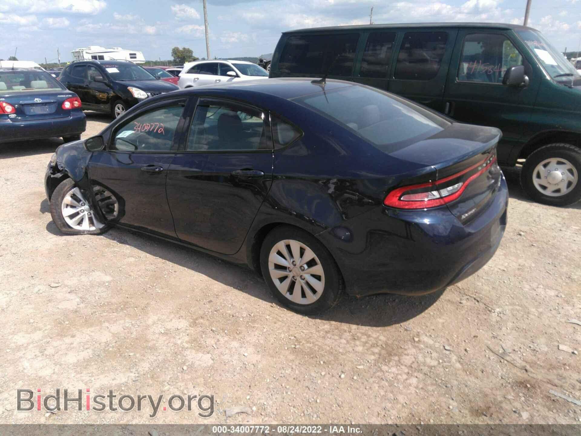 2014 DODGE DART - VIN: 1C3CDFBB7ED725358 - Photo 3