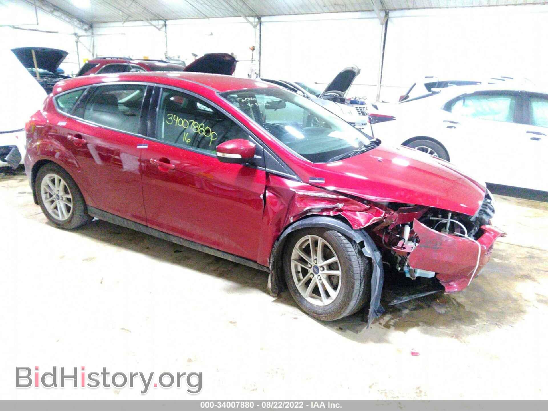 Фотография 1FADP3K2XGL208074 - FORD FOCUS 2016