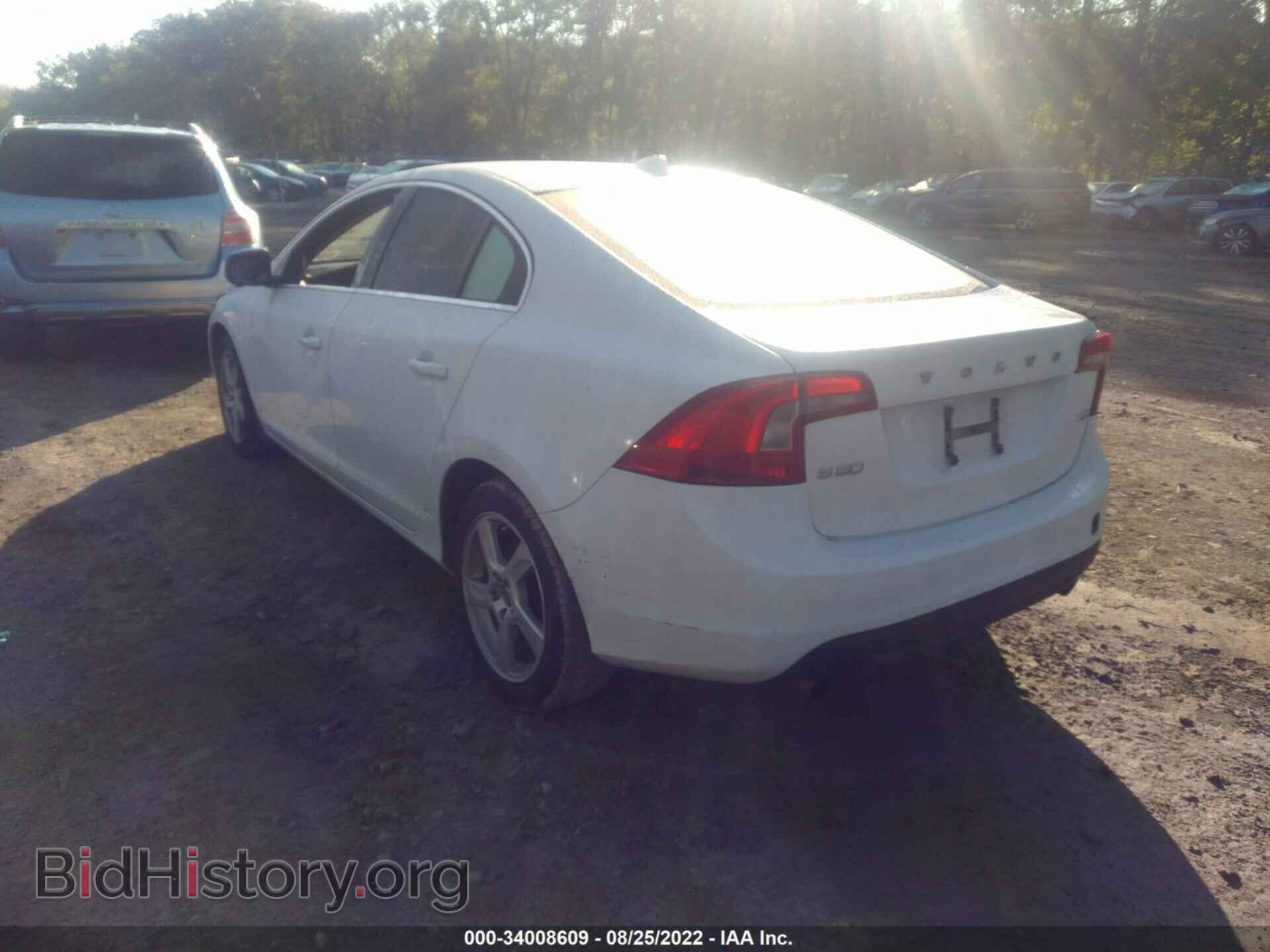 2012 VOLVO S60 - VIN: YV1622FS8C2103355 - Фото 3
