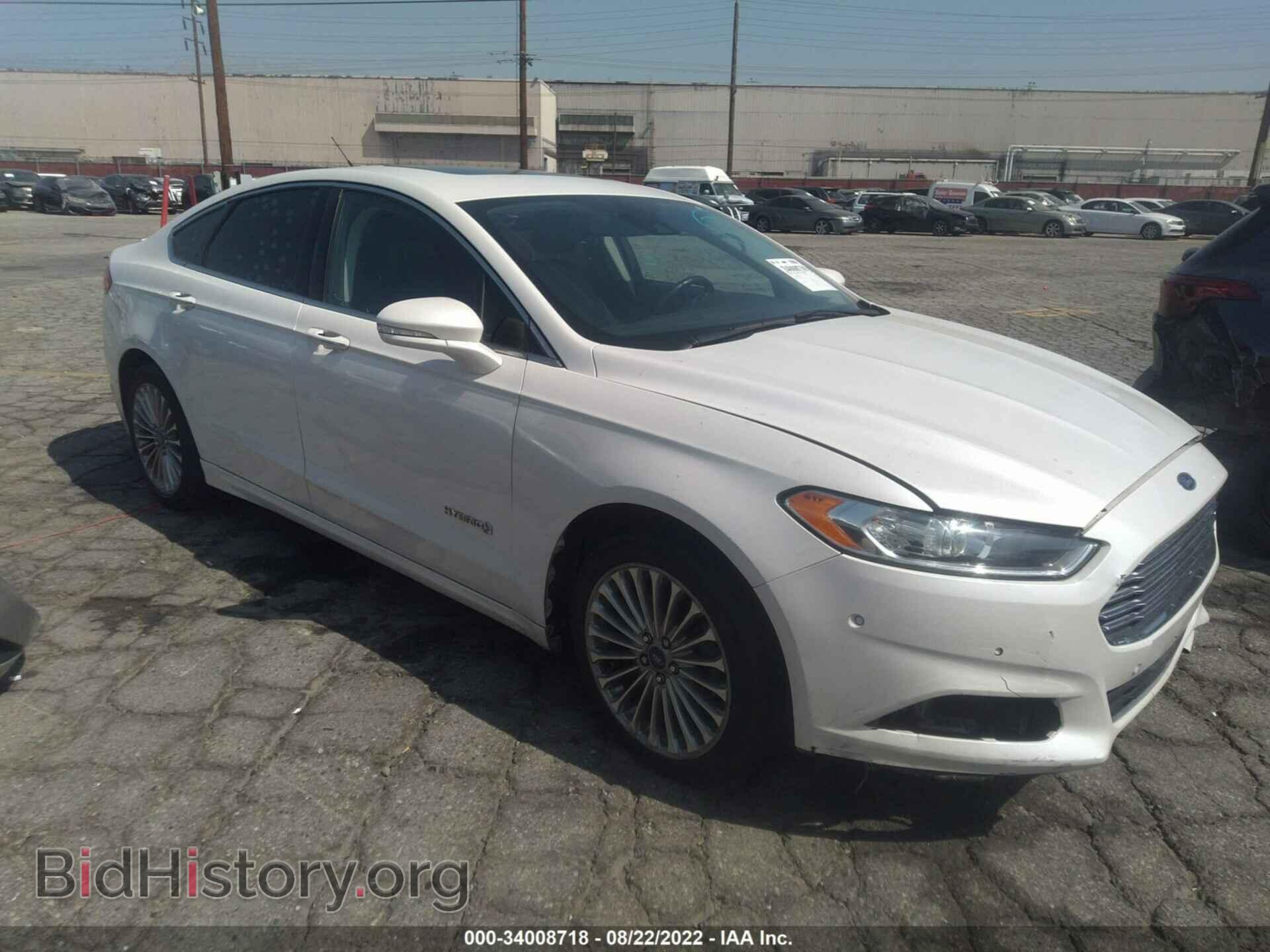 Фотография 3FA6P0RU4DR386154 - FORD FUSION 2013