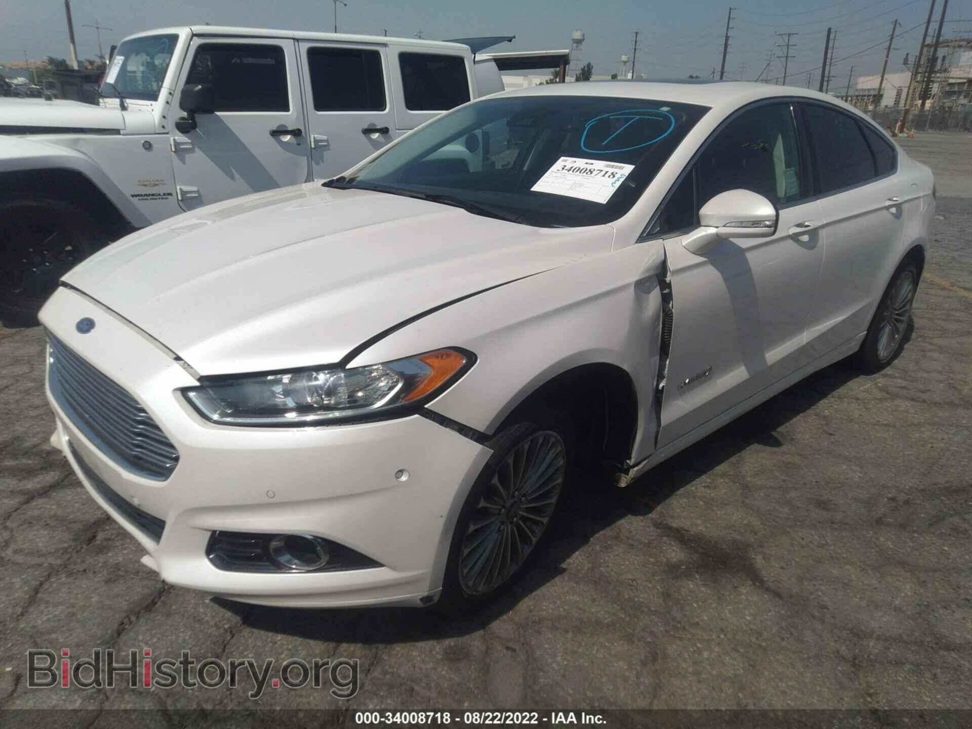 2013 FORD FUSION - VIN: 3FA6P0RU4DR386154 - Фото 2