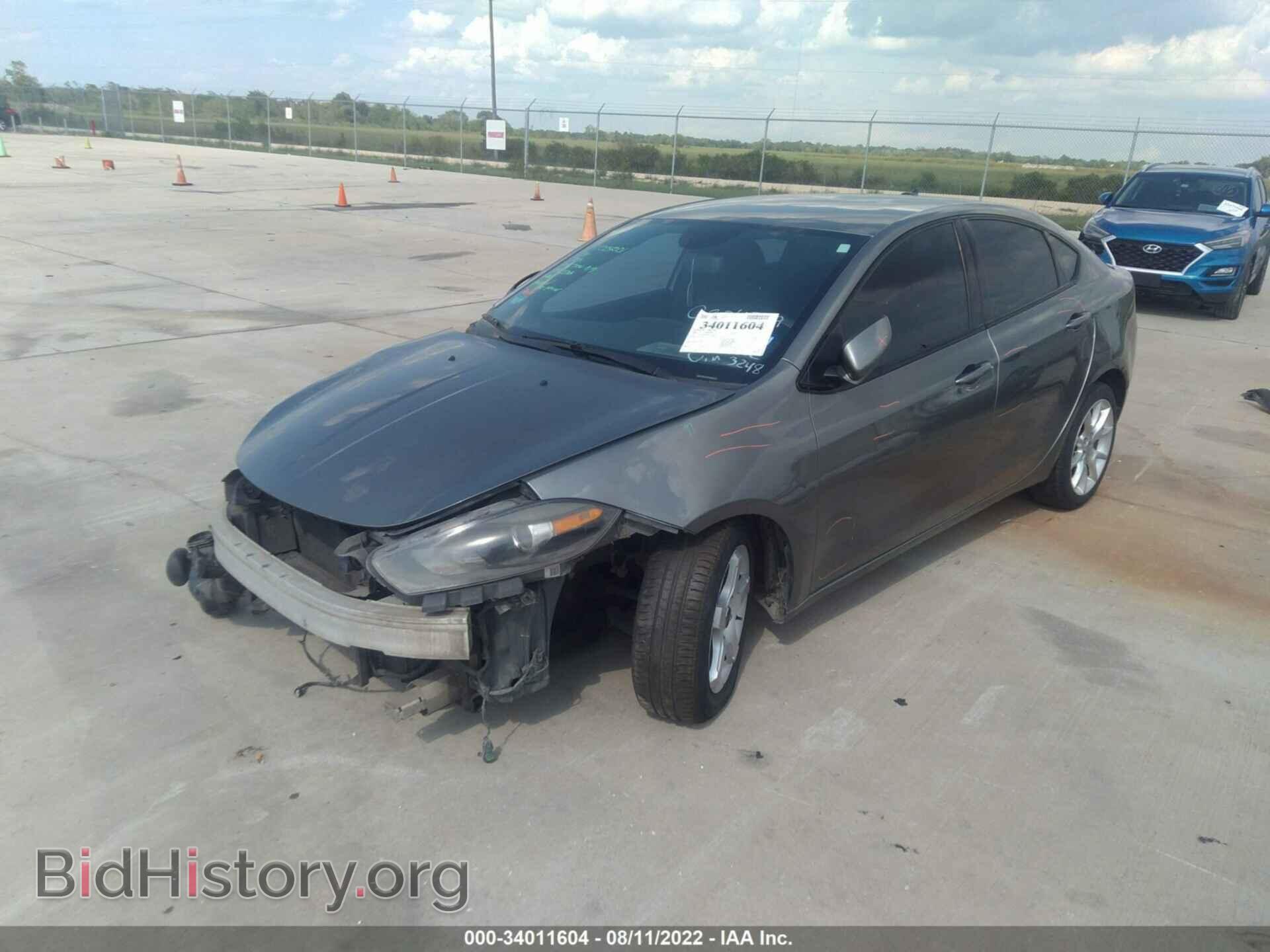 2013 DODGE DART - VIN: 1C3CDFBH6DD153248 - Фото 2