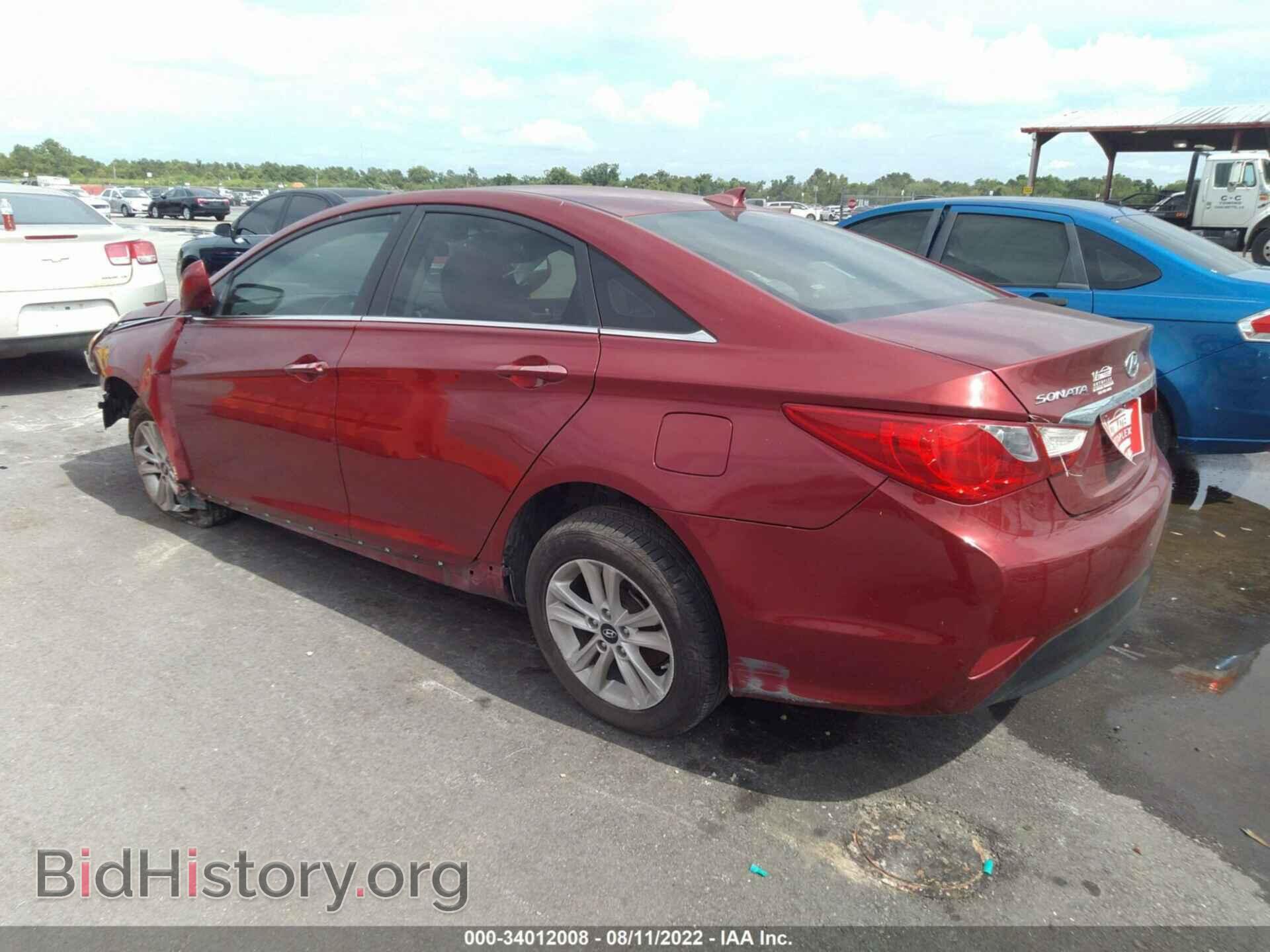 2014 HYUNDAI SONATA - VIN: 5NPEB4AC0EH830004 - Photo 3
