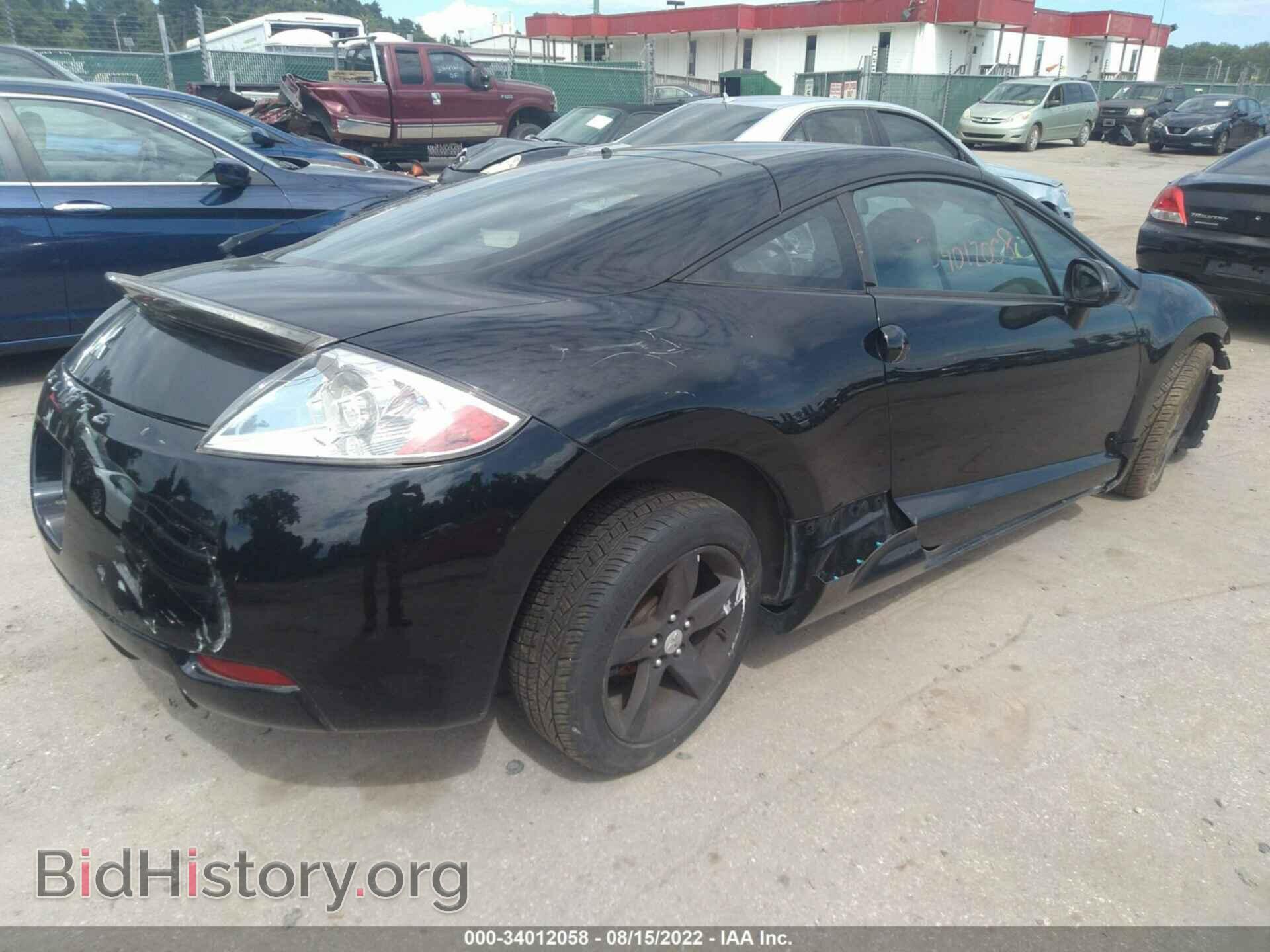 2007 MITSUBISHI ECLIPSE - VIN: 4A3AK24F37E015174 - Фото 4