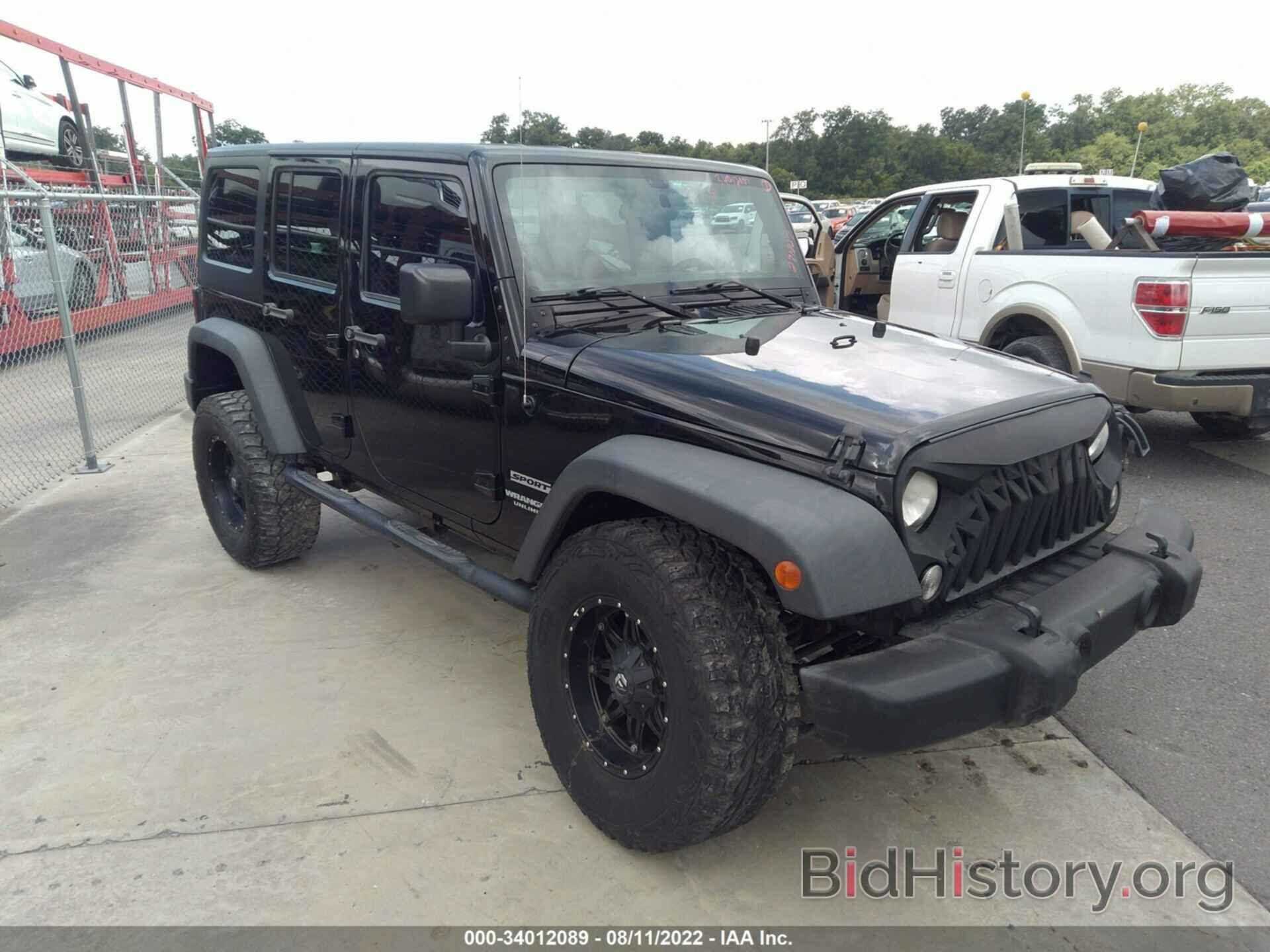 Photo 1C4BJWDG5EL291827 - JEEP WRANGLER UNLIMITED 2014