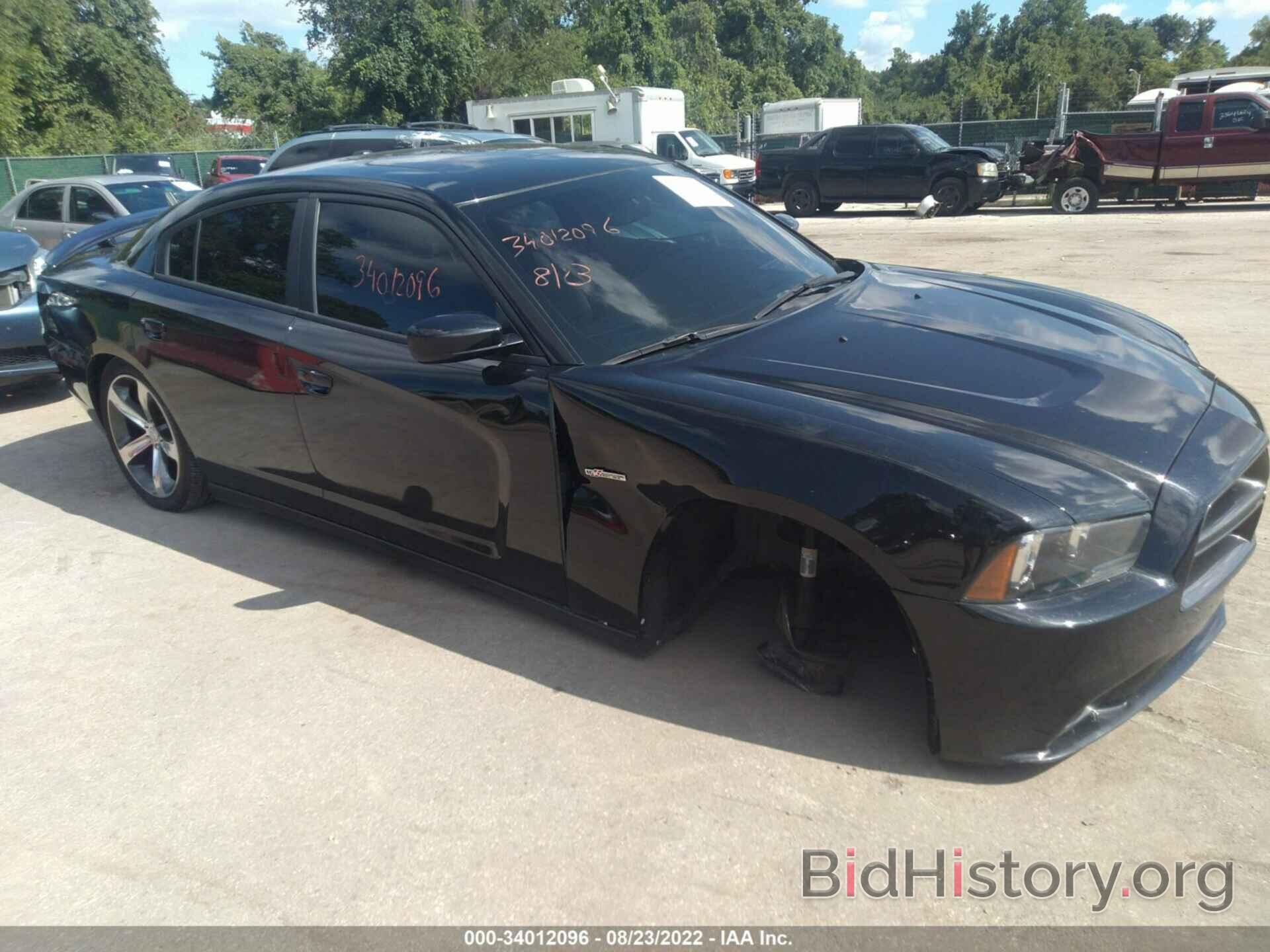 Photo 2C3CDXHG3EH296201 - DODGE CHARGER 2014
