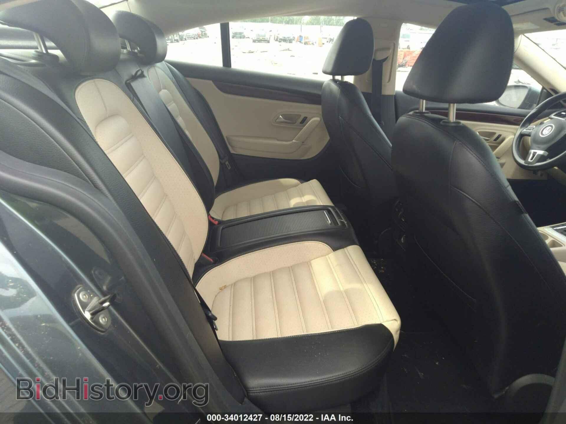 2012 VOLKSWAGEN CC - VIN: WVWHN7AN4CE522483 - Фото 8