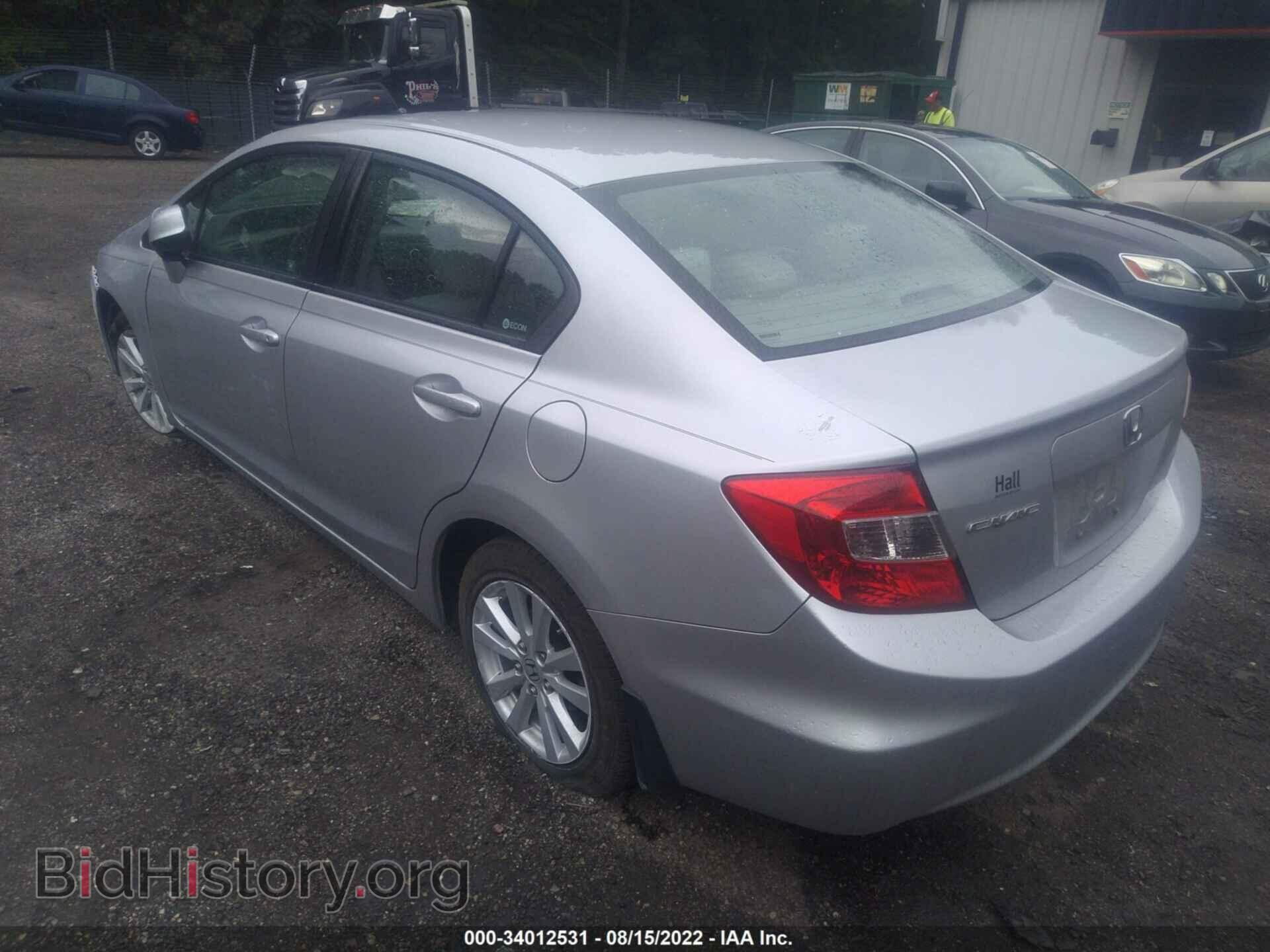 2012 HONDA CIVIC SDN - VIN: 19XFB2F87CE043176 - Фото 3