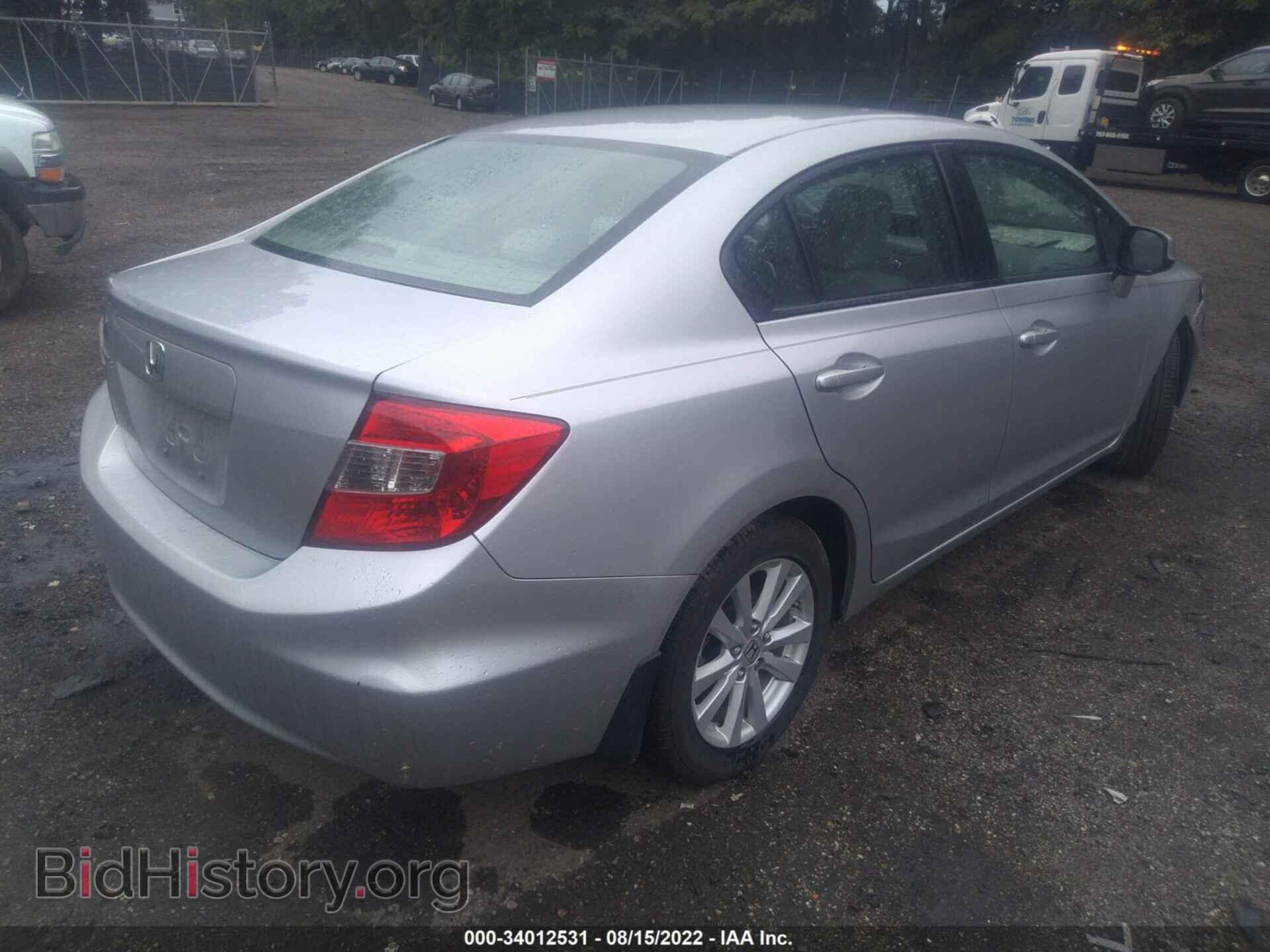 2012 HONDA CIVIC SDN - VIN: 19XFB2F87CE043176 - Фото 4