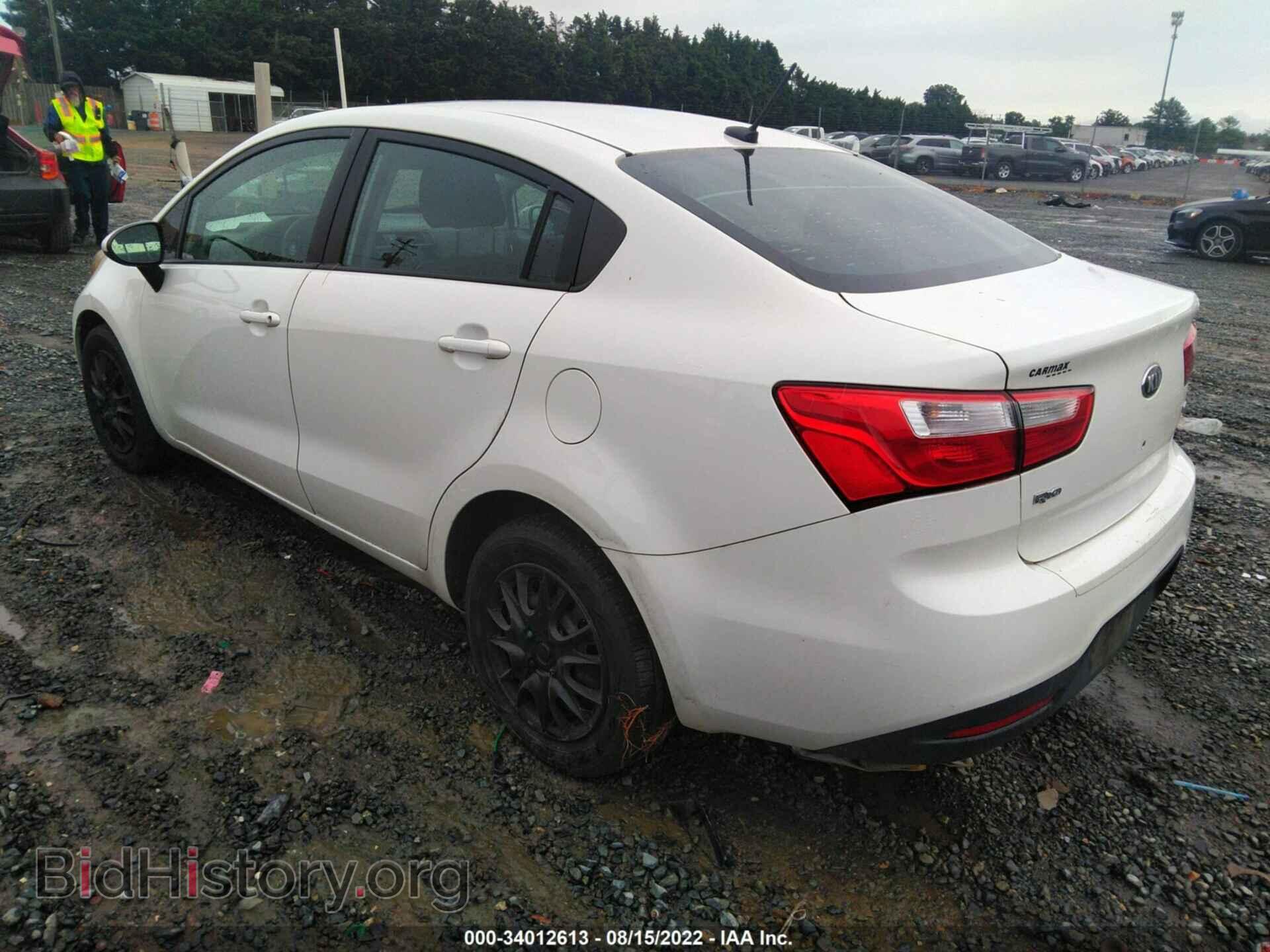 2013 KIA RIO - VIN: KNADM4A38D6143672 - Фото 3