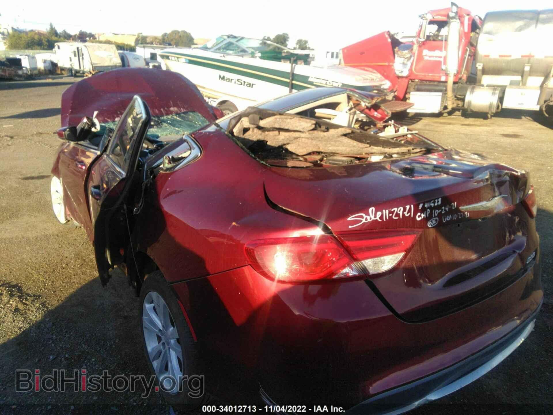 2016 CHRYSLER 200 - VIN: 1C3CCCAB5GN171088 - Фото 3