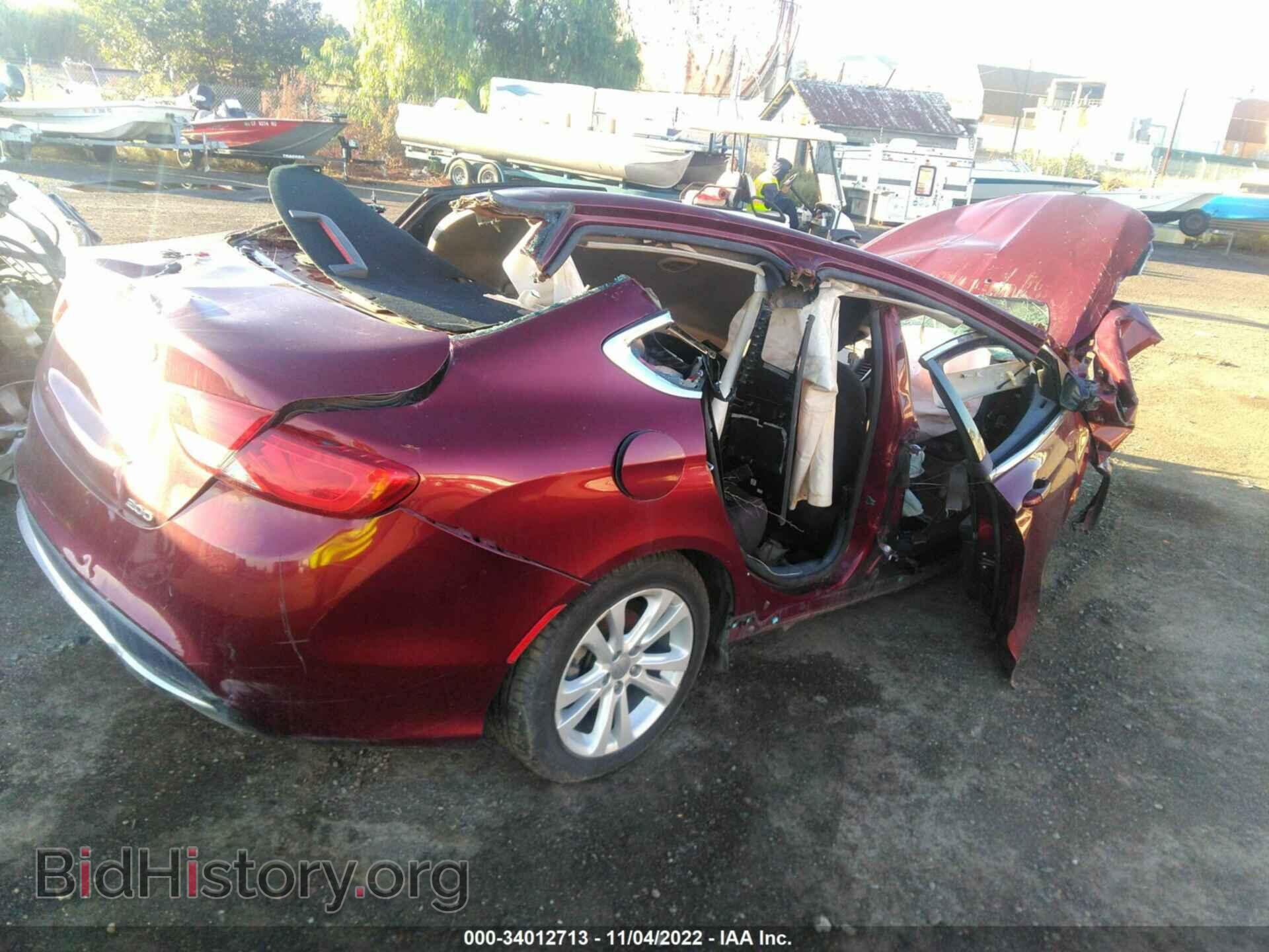 2016 CHRYSLER 200 - VIN: 1C3CCCAB5GN171088 - Фото 4