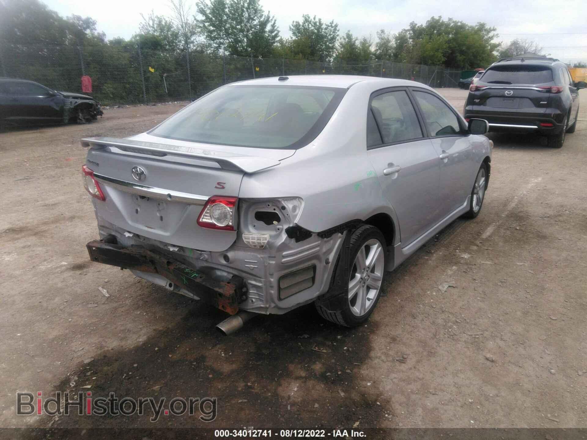2013 TOYOTA COROLLA - VIN: 2T1BU4EEXDC112860 - Фото 4