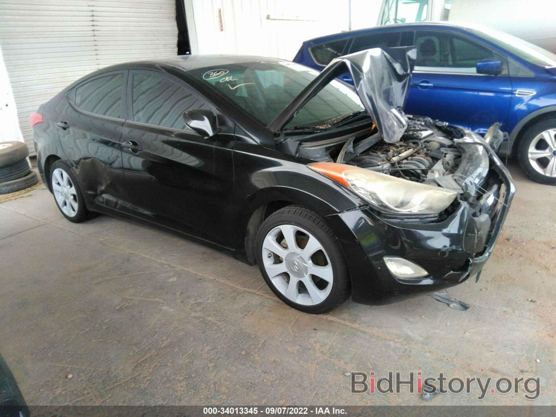 Photo KMHDH4AE3CU185794 - HYUNDAI ELANTRA 2012