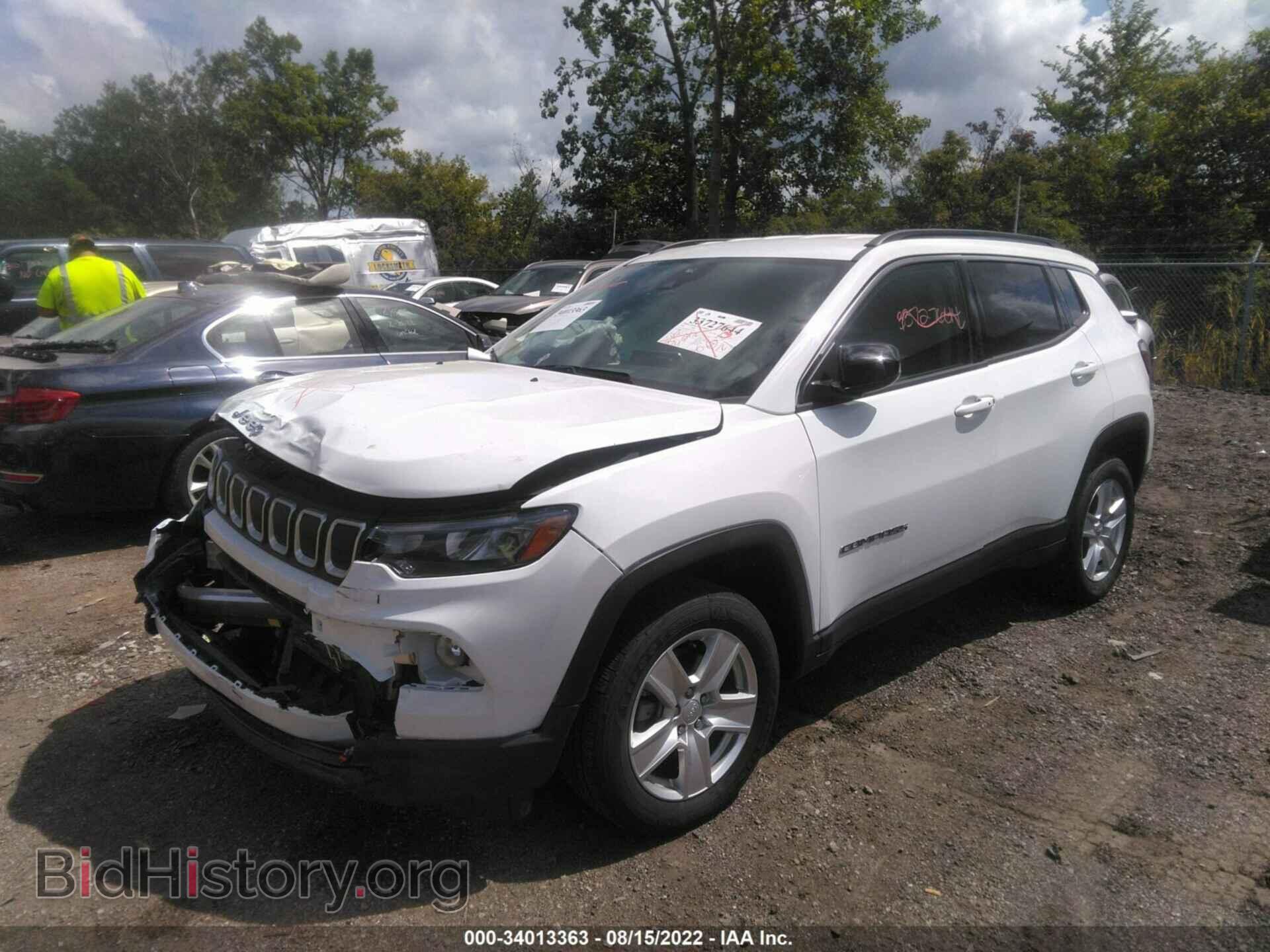 2022 JEEP COMPASS - VIN: 3C4NJDBB4NT114103 - Фото 2