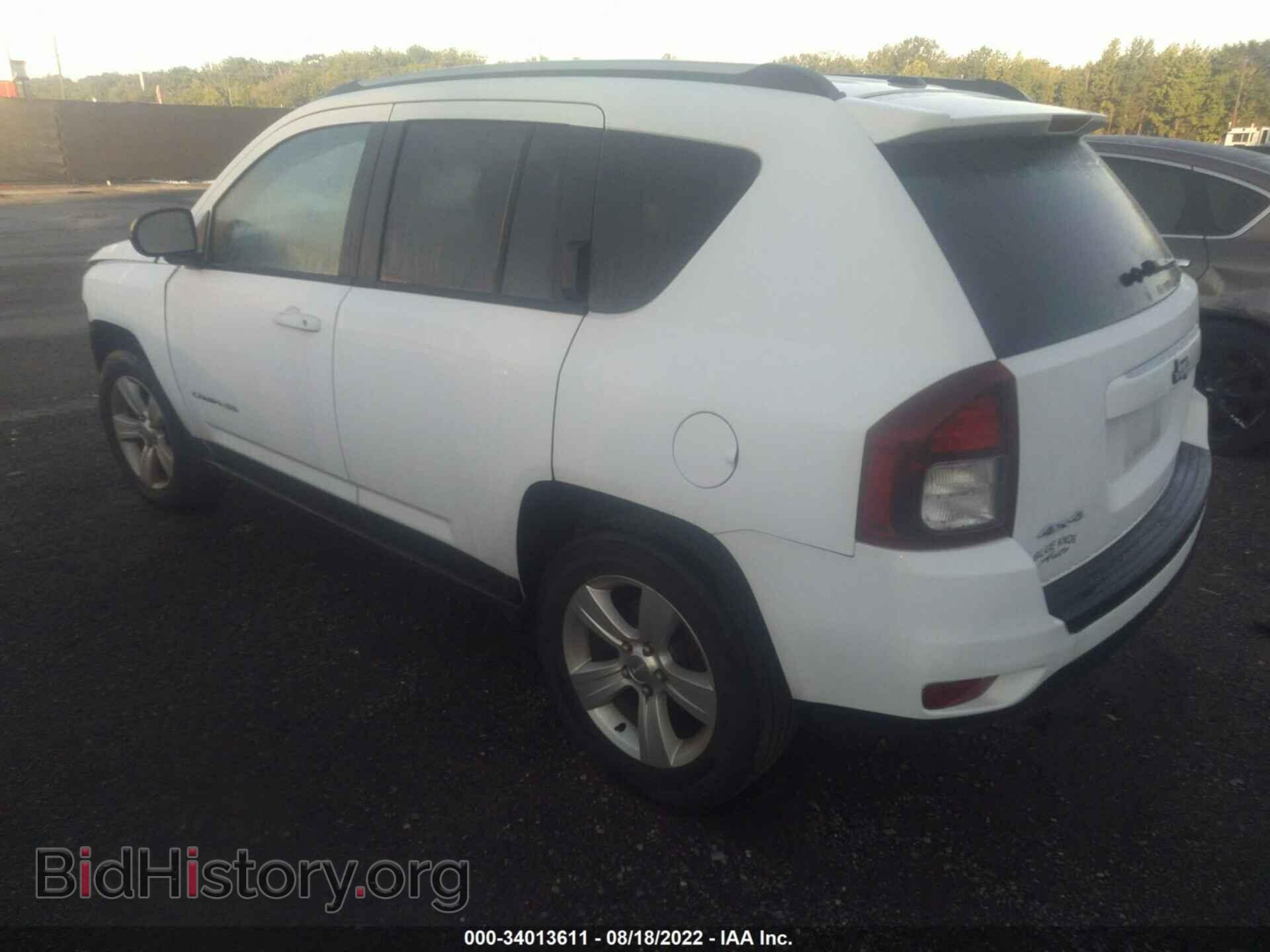 2016 JEEP COMPASS - VIN: 1C4NJDBB3GD521709 - Фото 3
