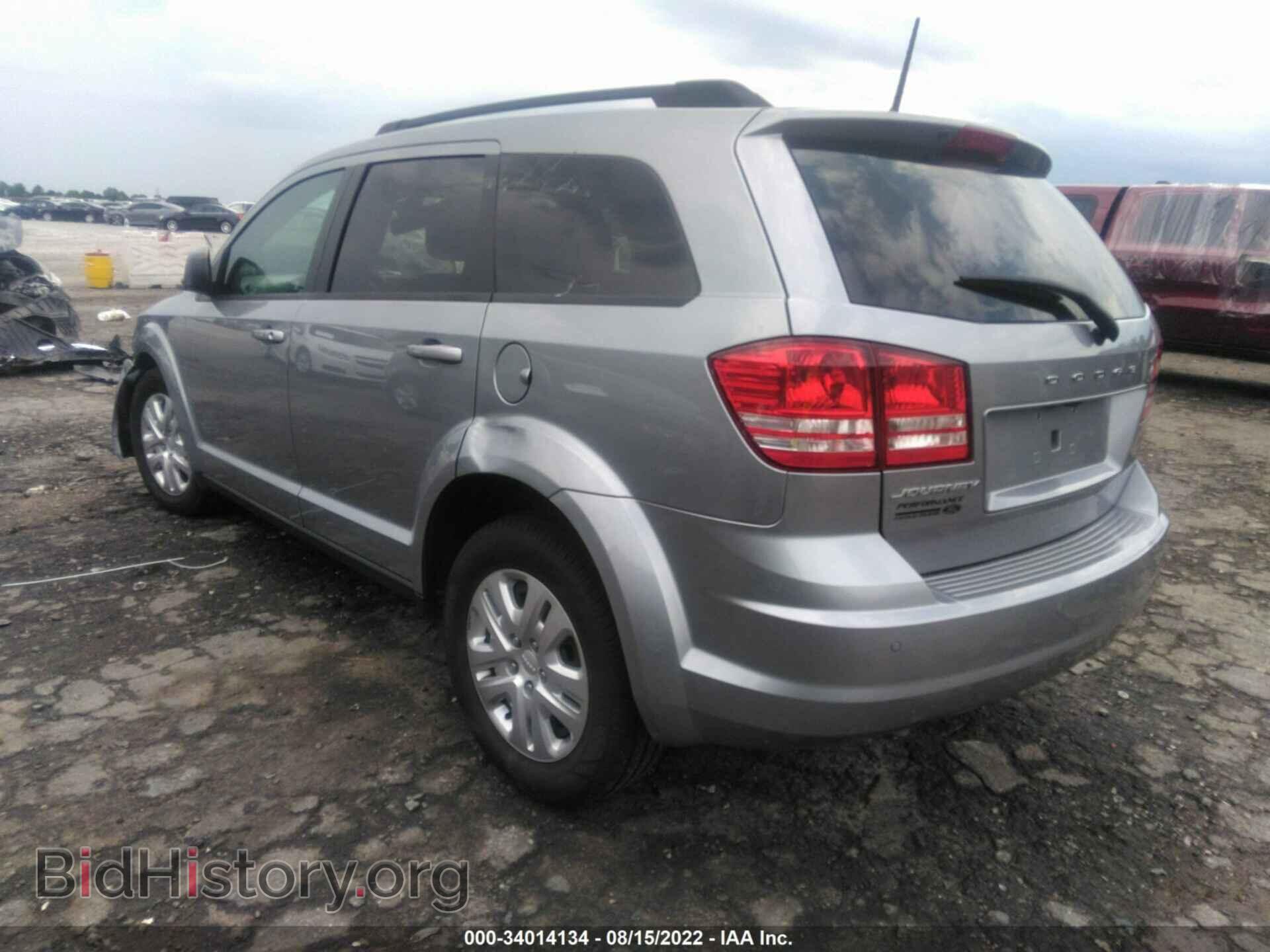 2020 DODGE JOURNEY - VIN: 3C4PDCAB2LT226200 - Фото 3