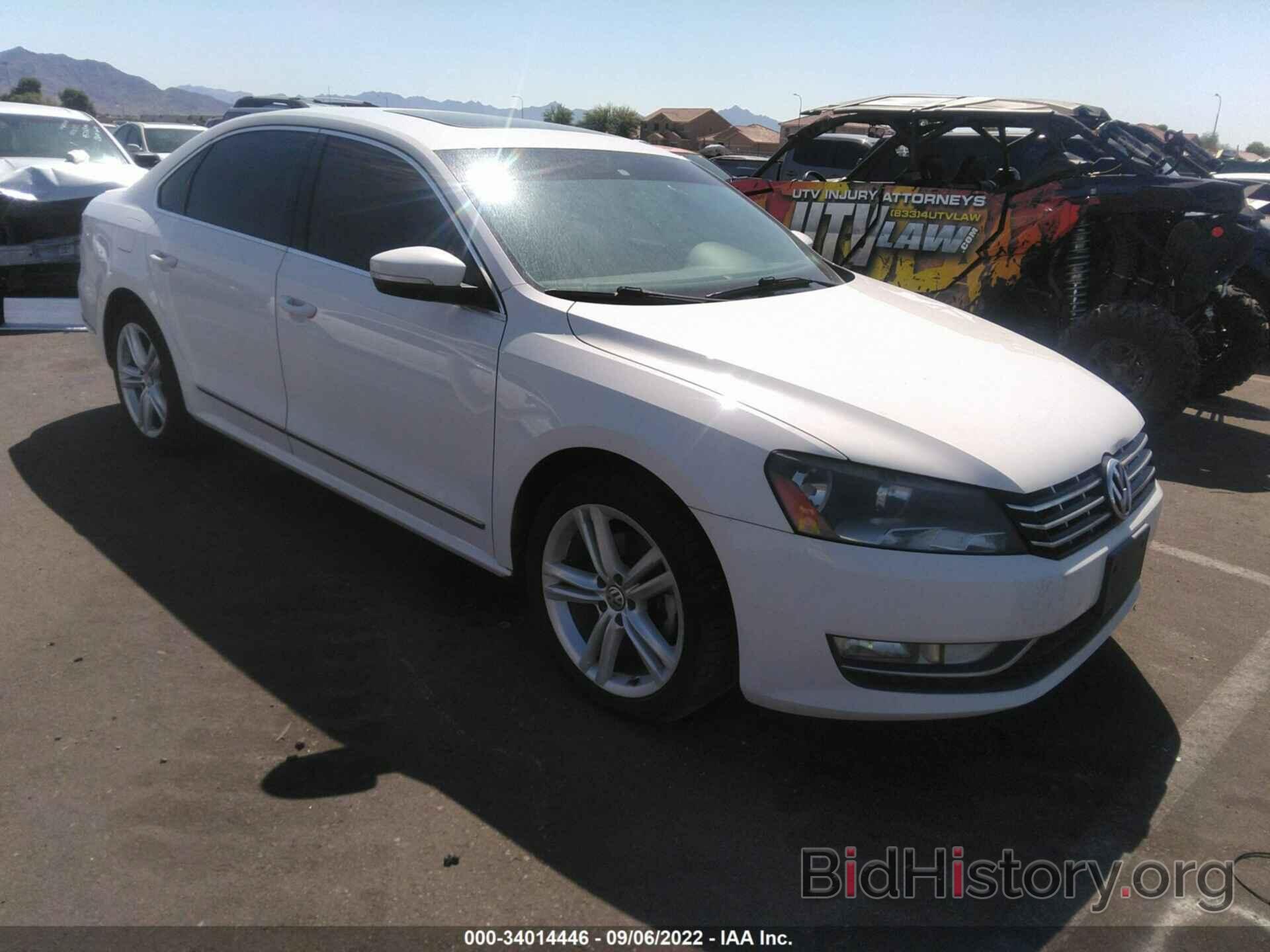 Photo 1VWCN7A36EC105953 - VOLKSWAGEN PASSAT 2014